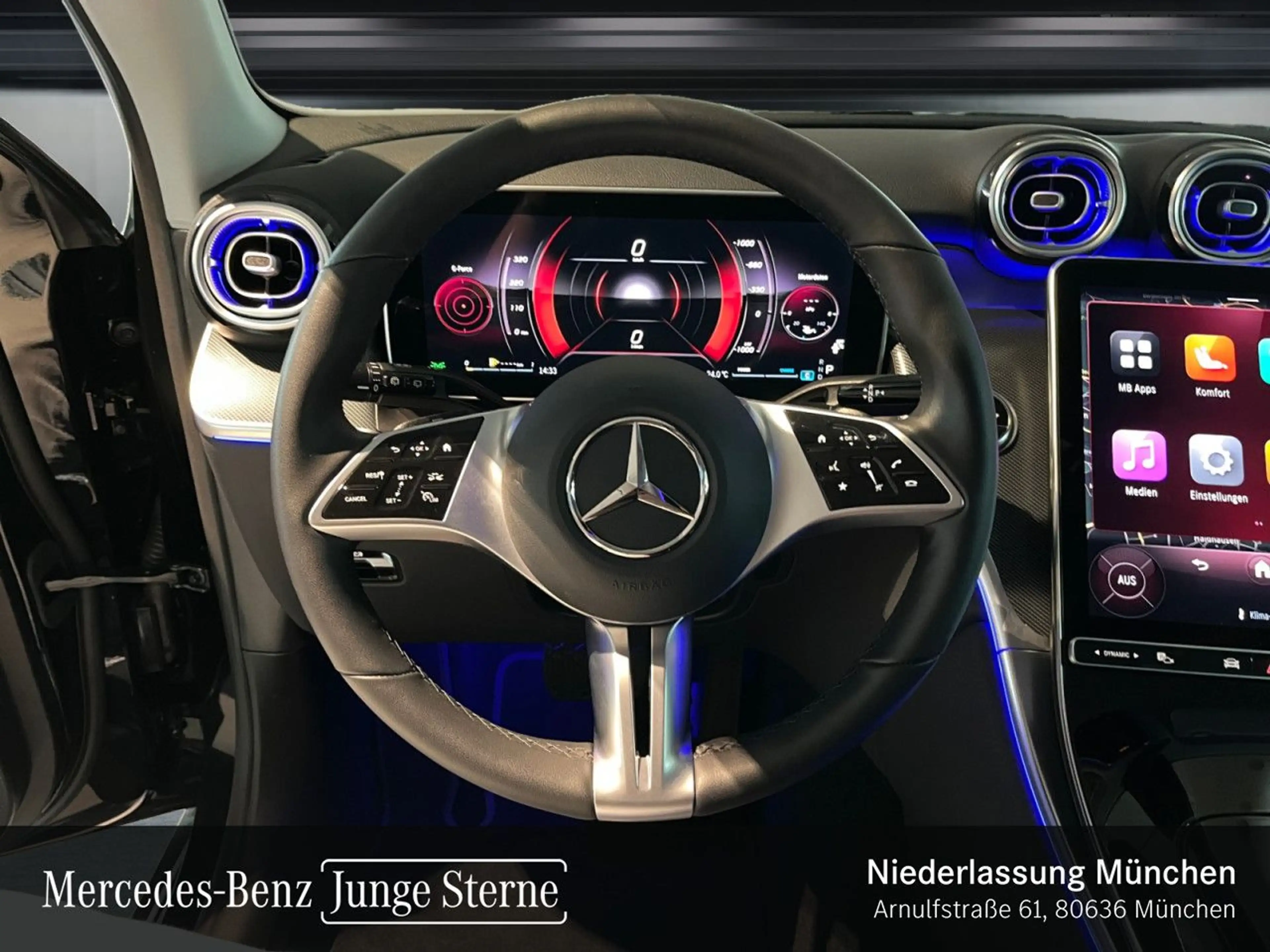 Mercedes-Benz GLC 200 4M AVANTG+360+AHK+TOTW+KEYLESS+9G — photo 14