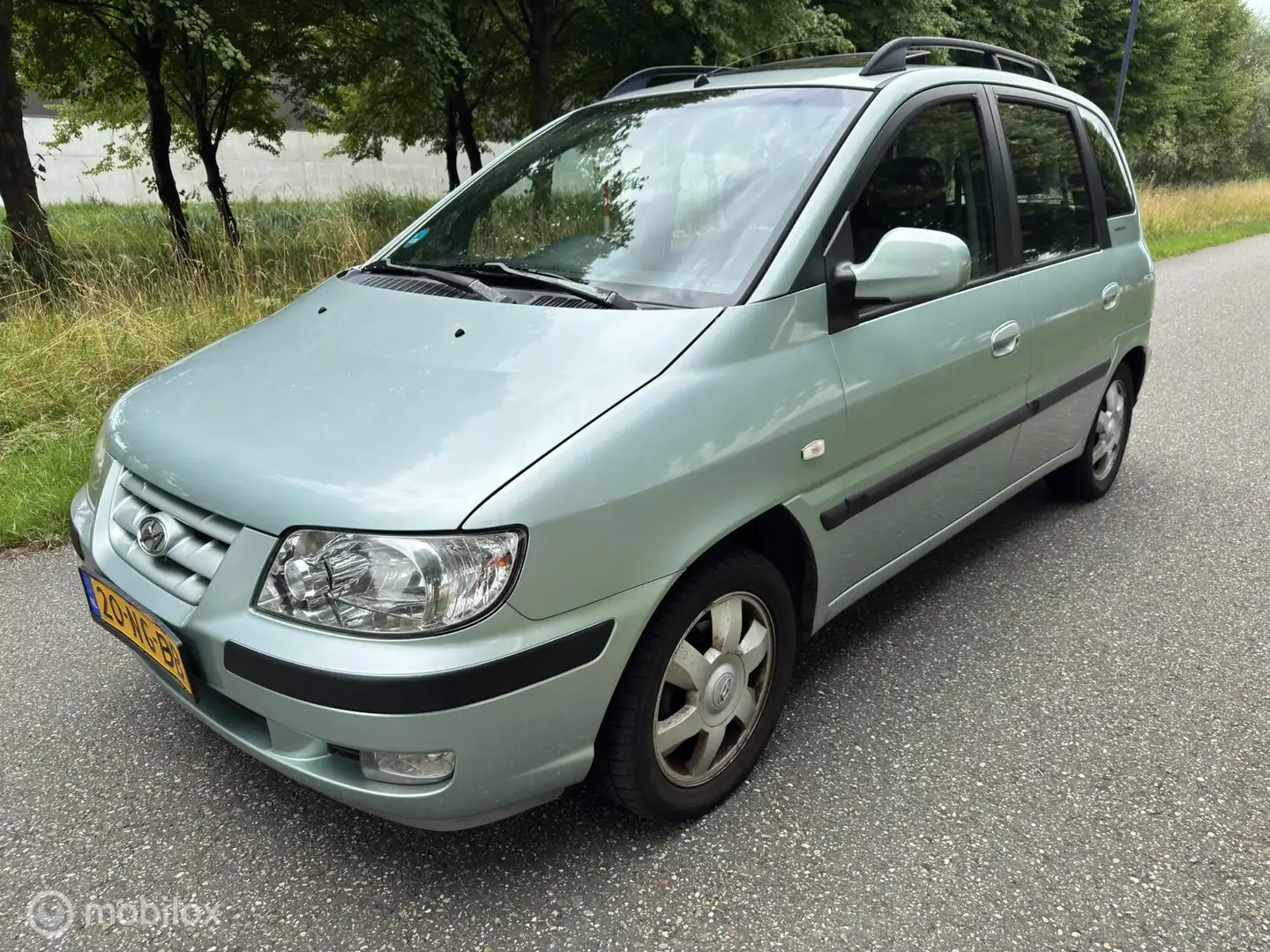 Hyundai Matrix 1.6i GLS*AIRCO*PANODAK*CRUISE*TREKHAAK*NAP Groen - 1