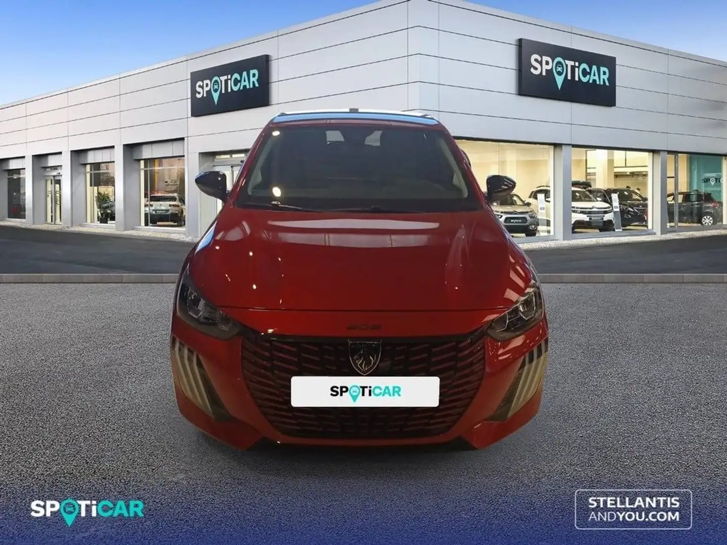 Peugeot 208 1.2 Puretech S&S Allure 100 Rojo - 2