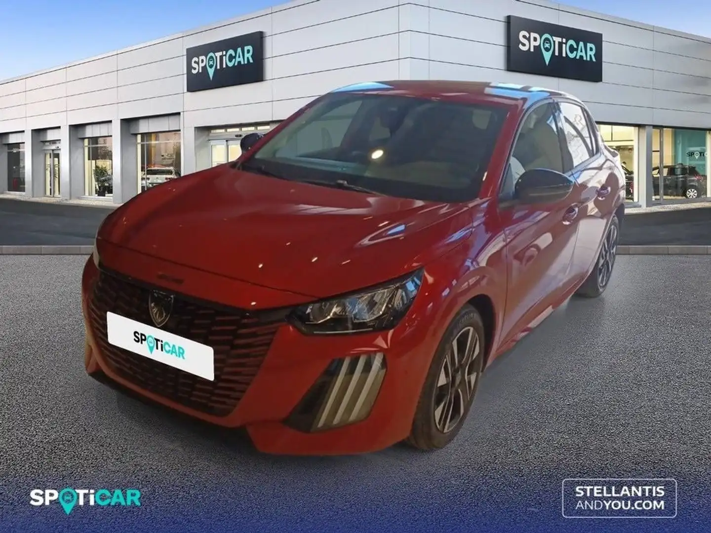 Peugeot 208 1.2 Puretech S&S Allure 100 Rojo - 1