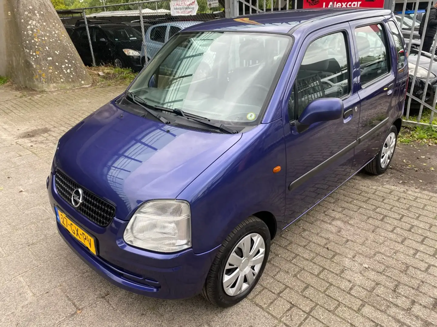 Opel Agila 1.2-16V Comfort Blauw - 2