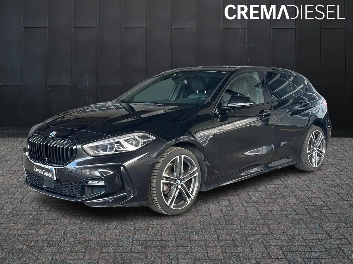 BMW 118 Serie 1 F40 118d Msport auto Schwarz - 1
