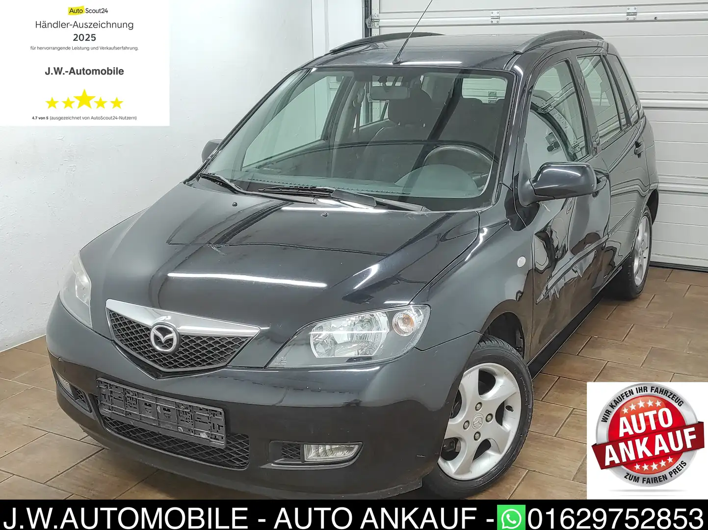Mazda 2 1.6 KLIMA ESP SOMMER ALU EURO-4 SERVO Exclusive Gris - 1