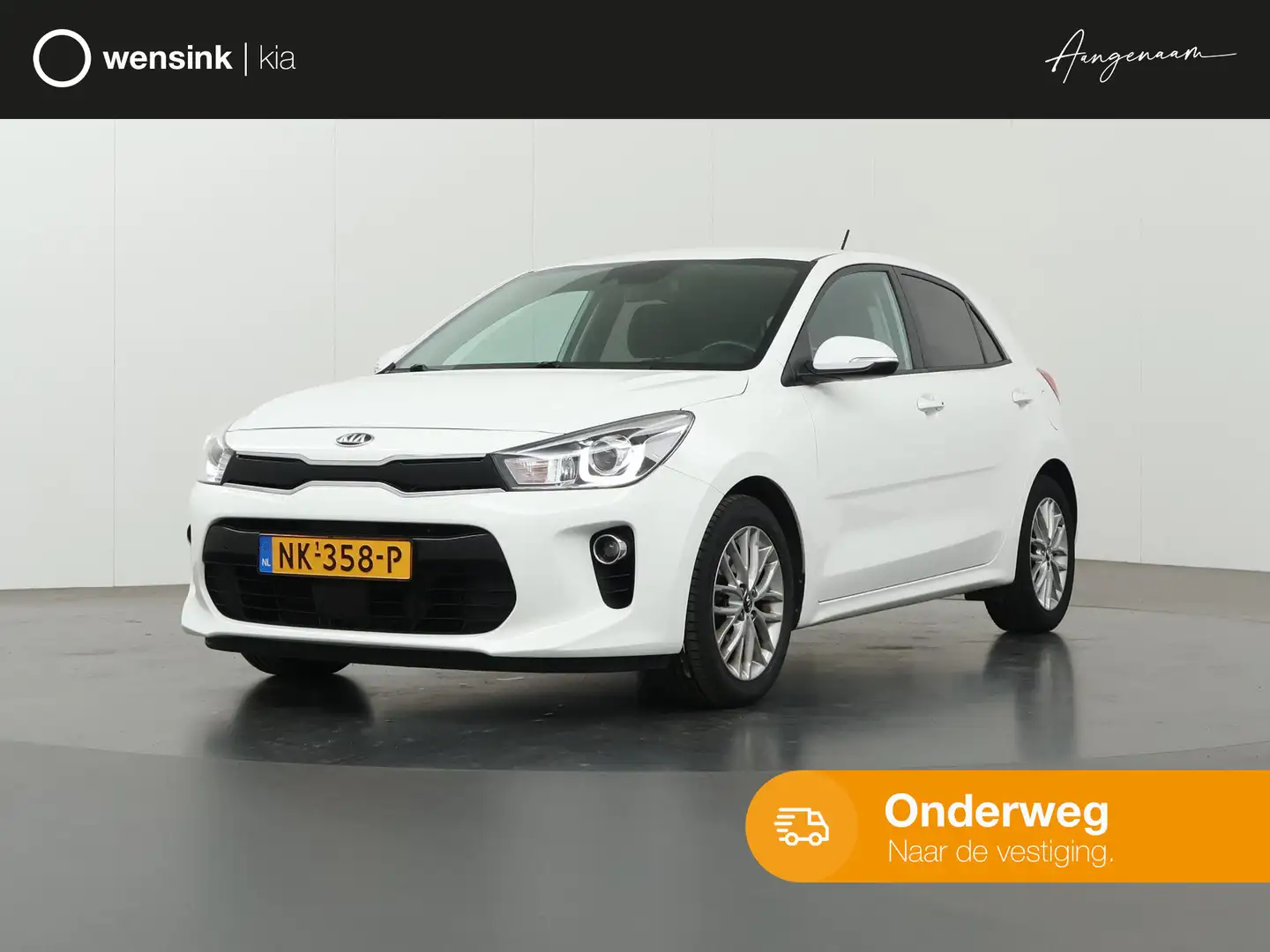Kia Rio 1.0 TGDI First Edition | Navigatie | Parkeercamera Wit - 1