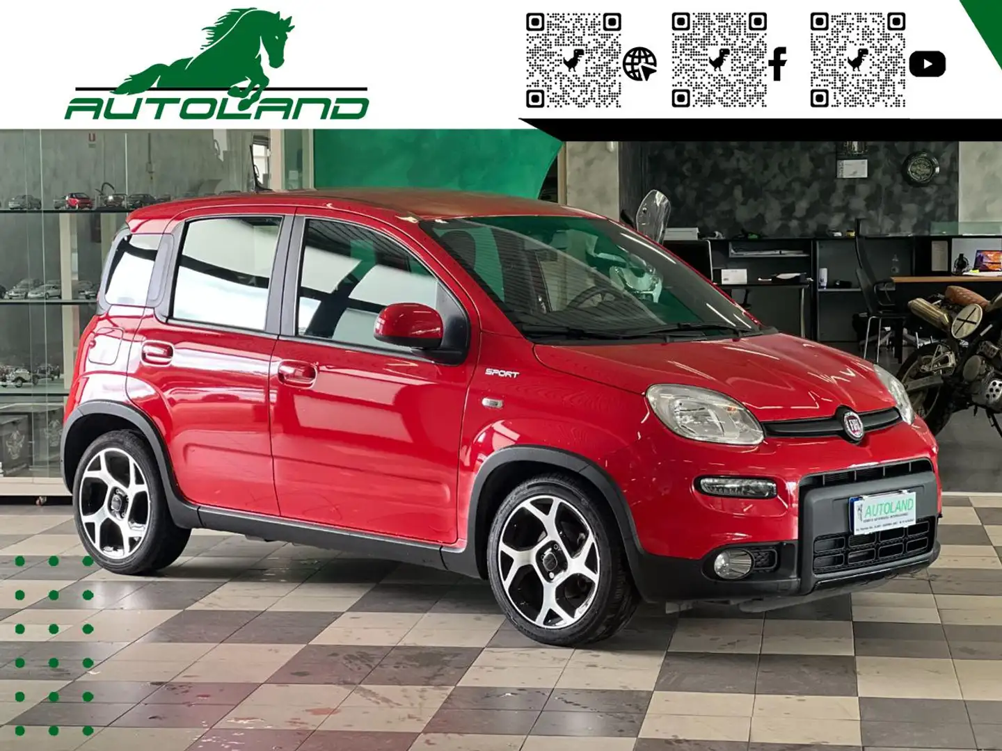 Fiat Panda 1.0 FireFly S&S Hybrid Sport Rosso - 2