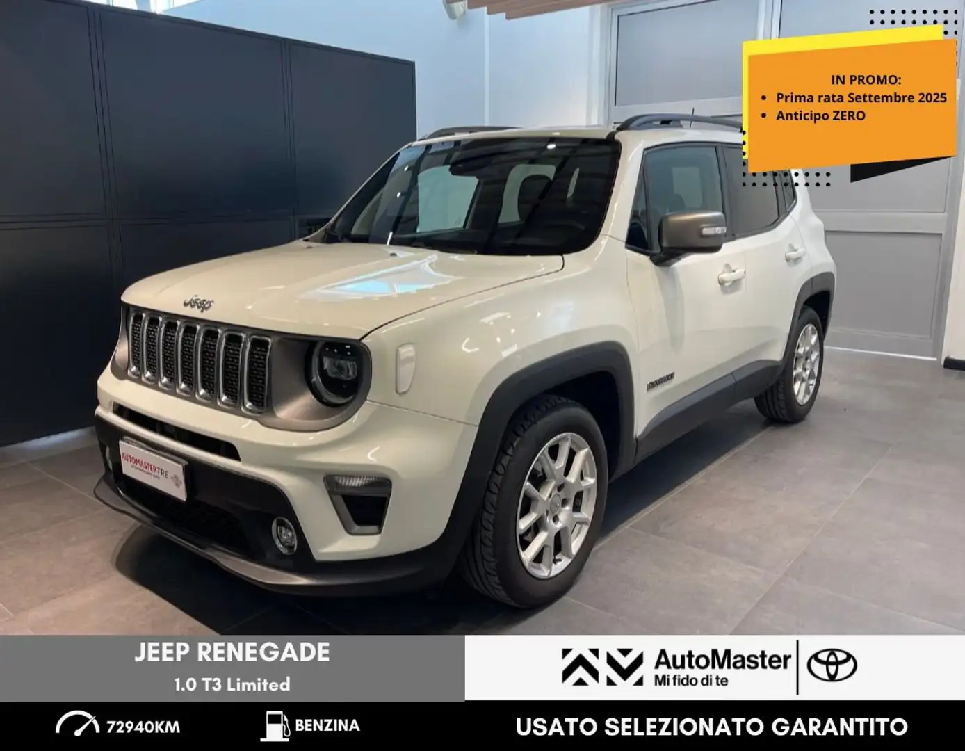 Jeep Renegade 1.0 T3 Limited Bianco - 1