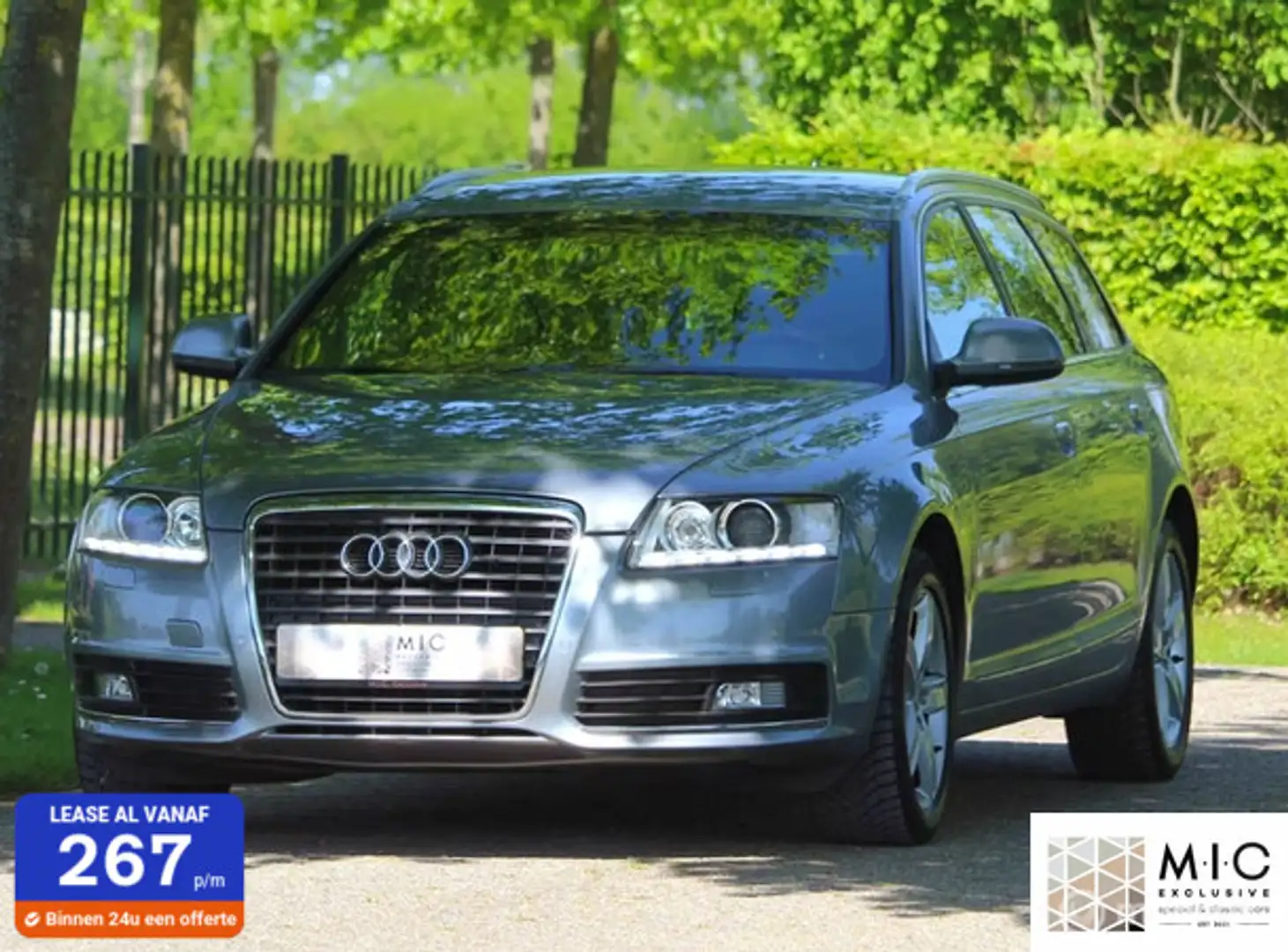 Audi A6 Avant 2.8 FSI (btw)| 116.000 km | Inruil mogelijk. Grijs - 1