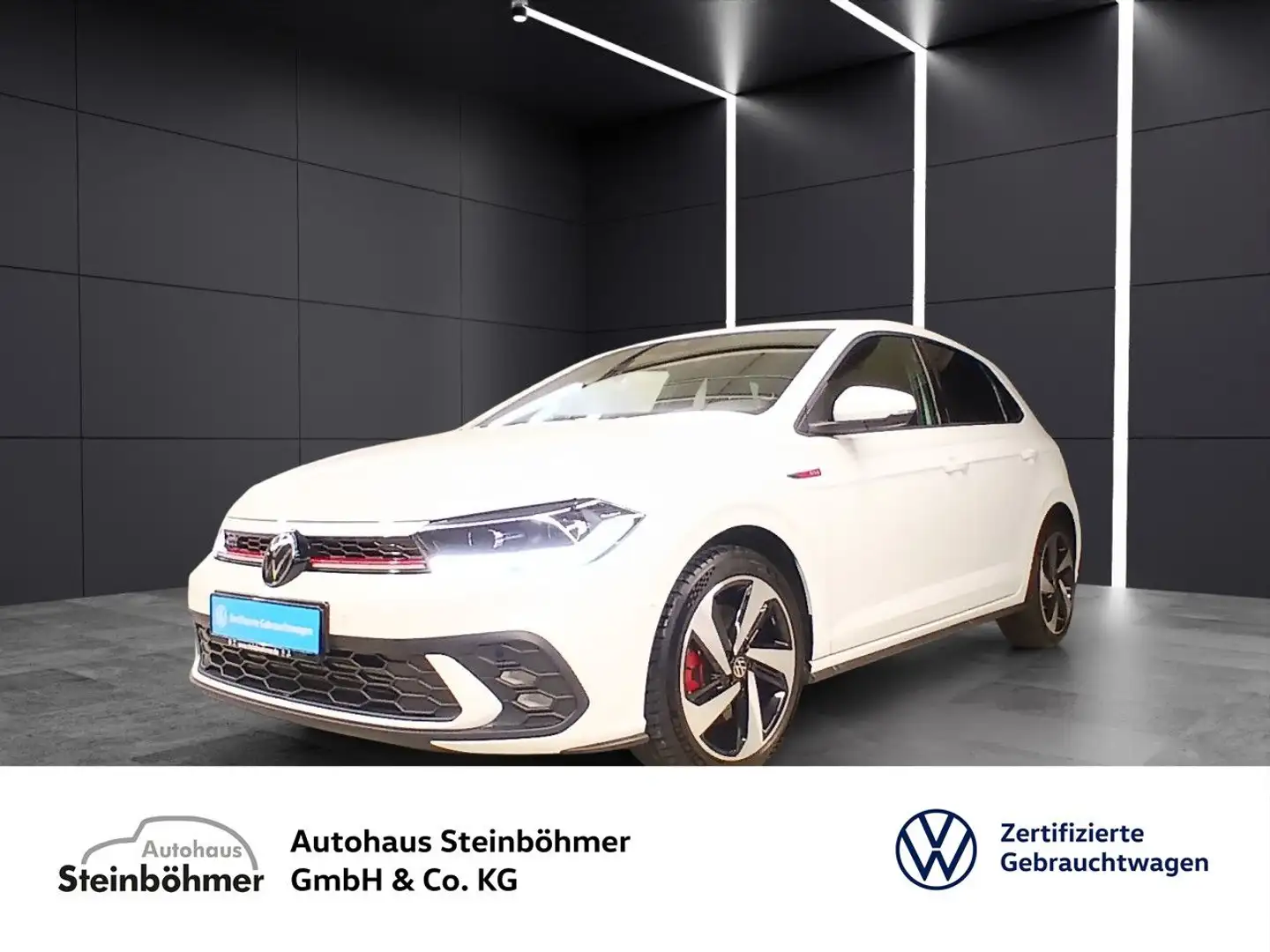Volkswagen Polo GTI 2.0TSI DSG Matrix-LED SHZ IQDrive Acc Biały - 1