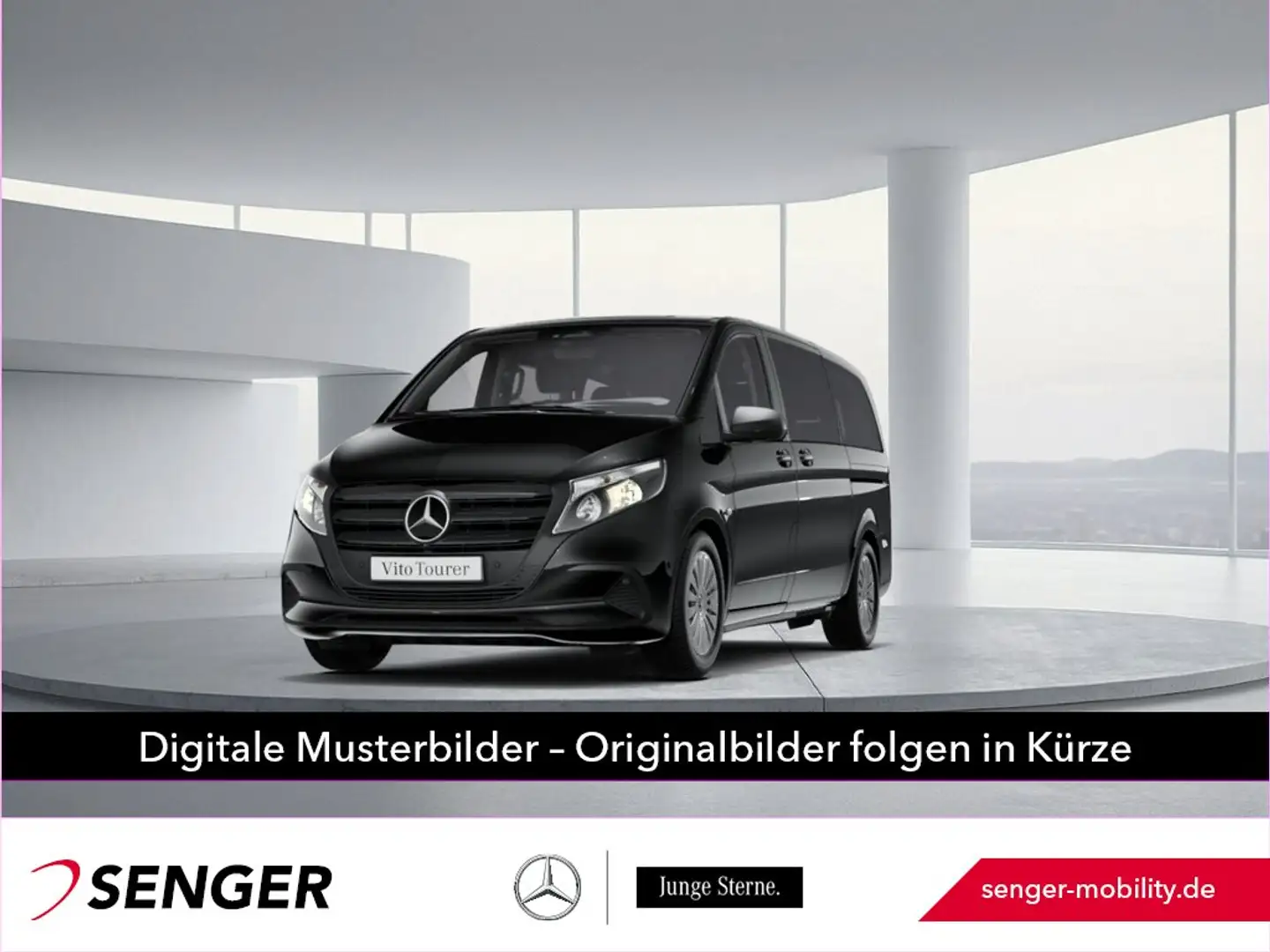 Mercedes-Benz Vito 116 CDI Tourer Pro lang Kamera AHK2,5t 9G Schwarz - 1