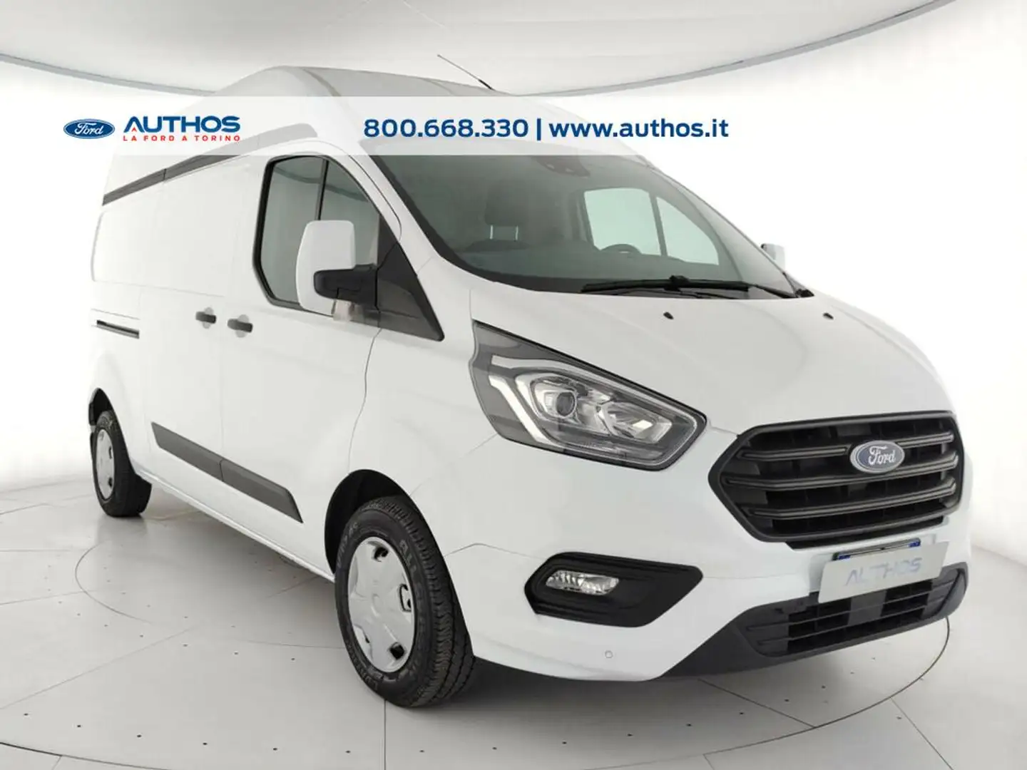 Ford Transit Custom 300 2.0 tdci 130cv Trend L2H1 E6.2 Bianco - 2