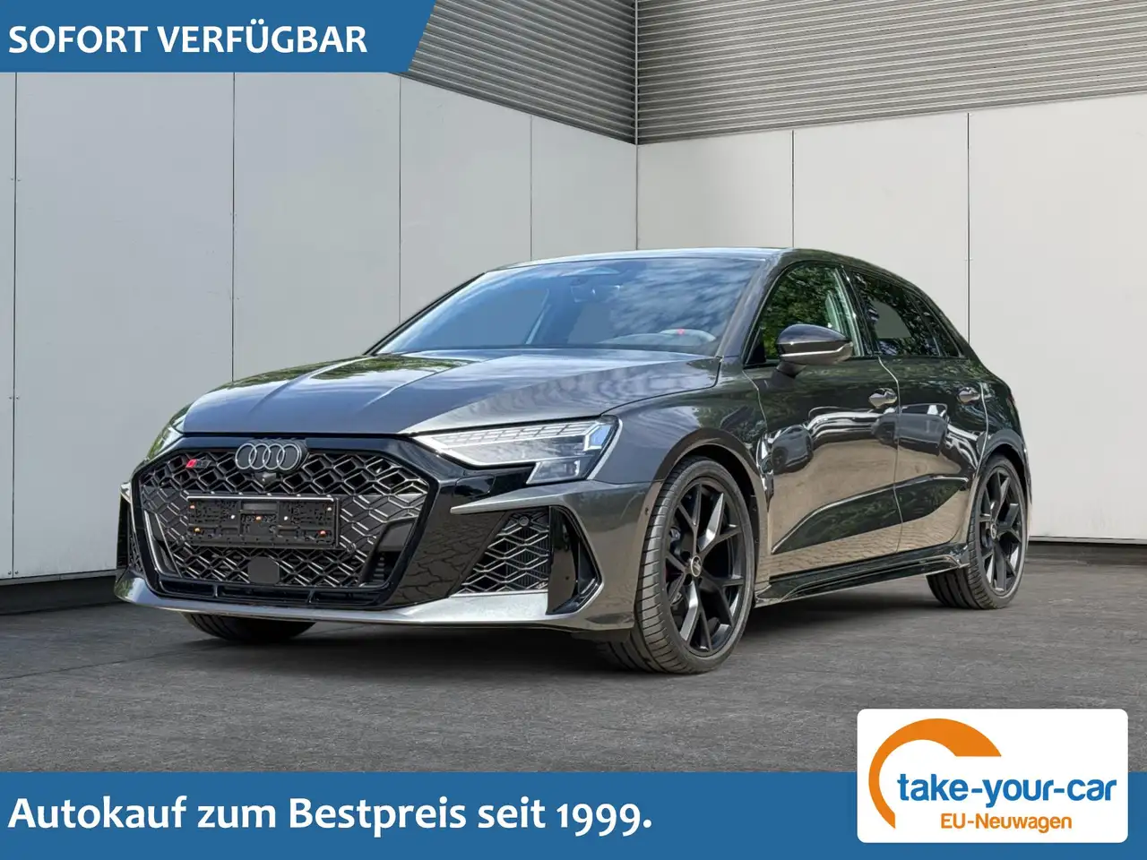 Audi RS3 Sportback MATRIX+360KAM+SHZ+KLIMA+LED+SOUND+19"...