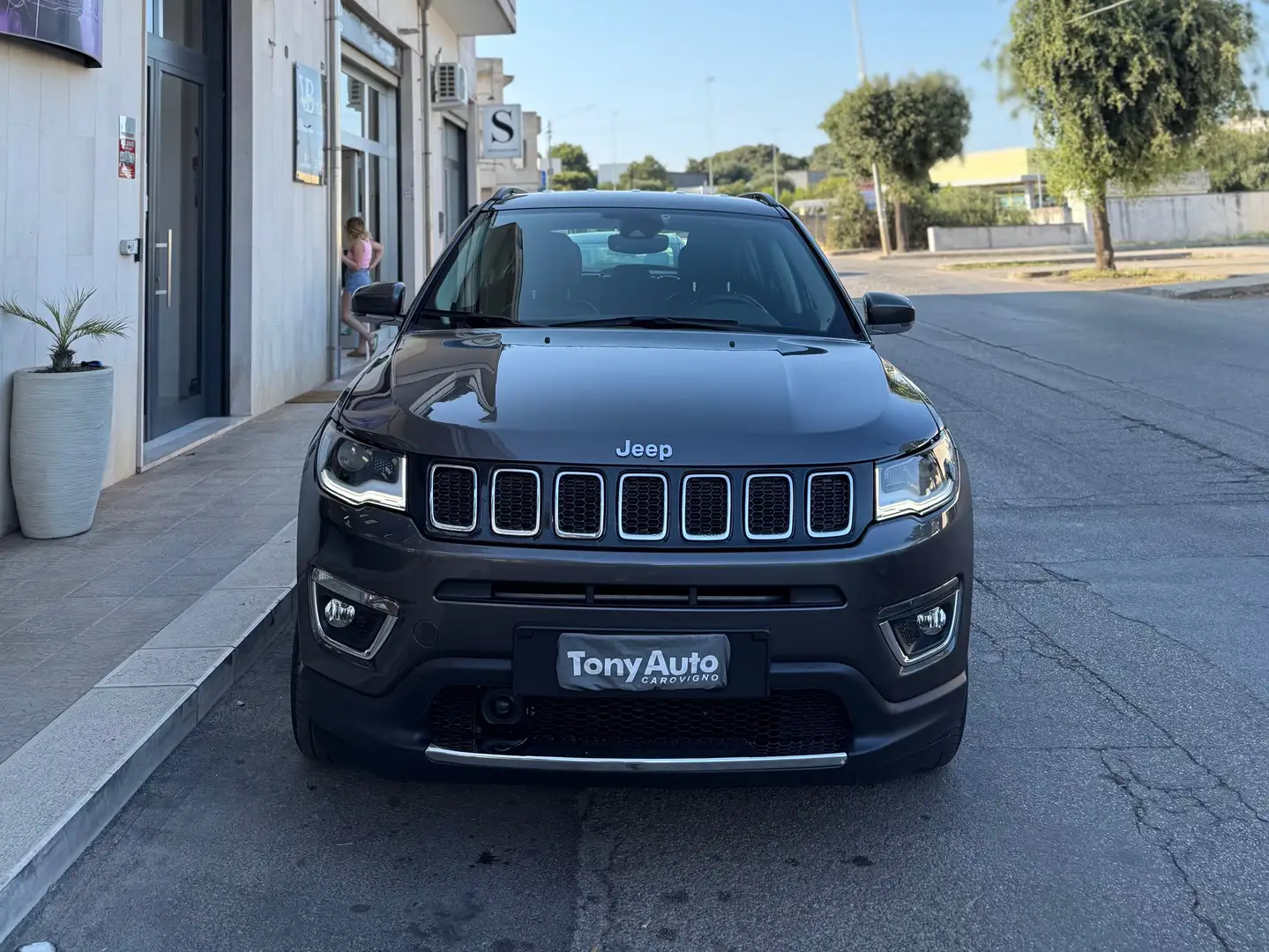 Jeep Compass 2.0 mjt Limited auto FULL LED,SCHERMO TOUCH Grigio - 2