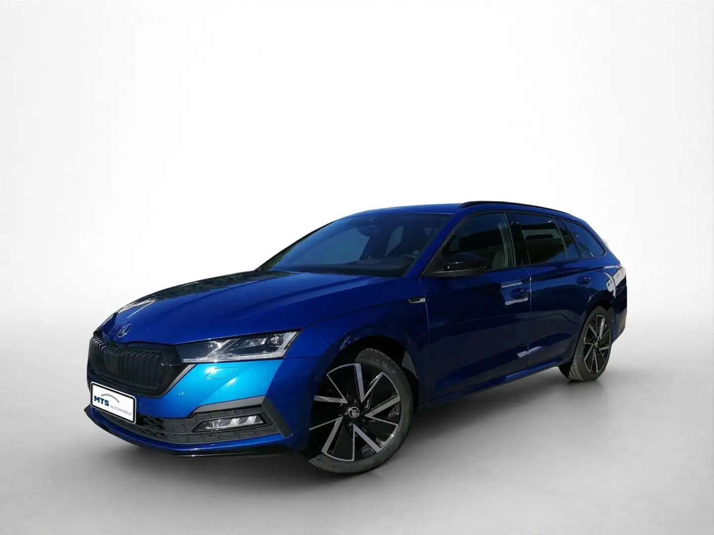 Skoda Octavia 2.0 TDI DSG Sportline Navi, Panodach, HUD, Lane-As Blauw - 1