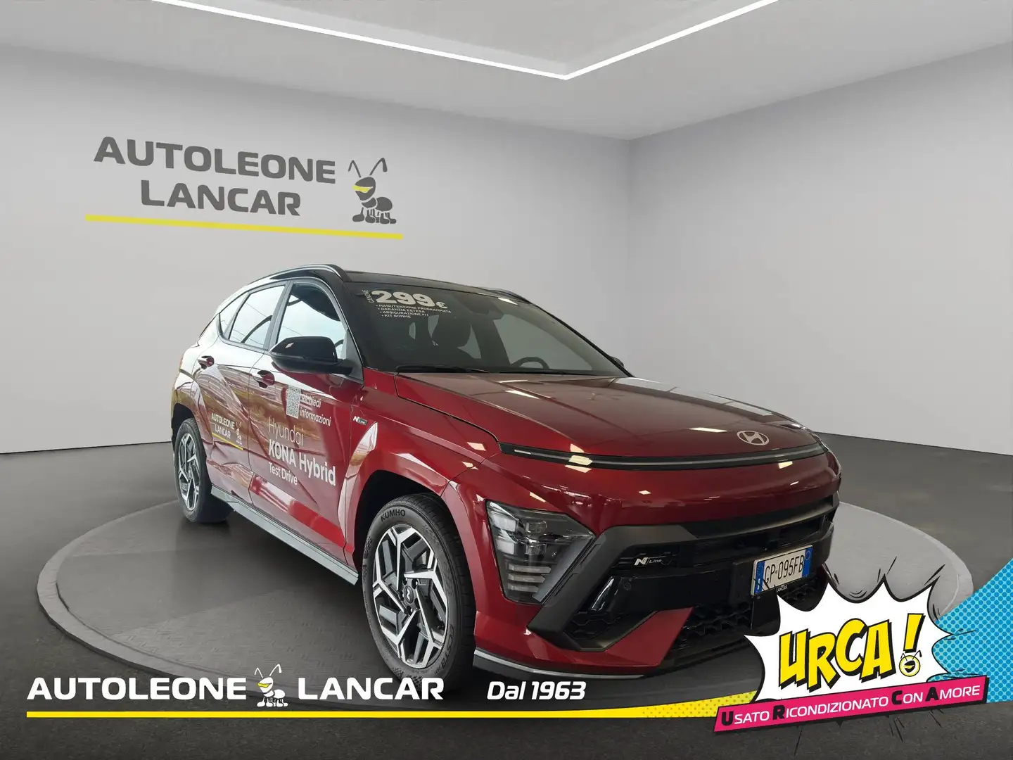 Hyundai KONA NEW KONA 1.6 HEV DCT N LINE + T.C. + T.P. Rosso - 1