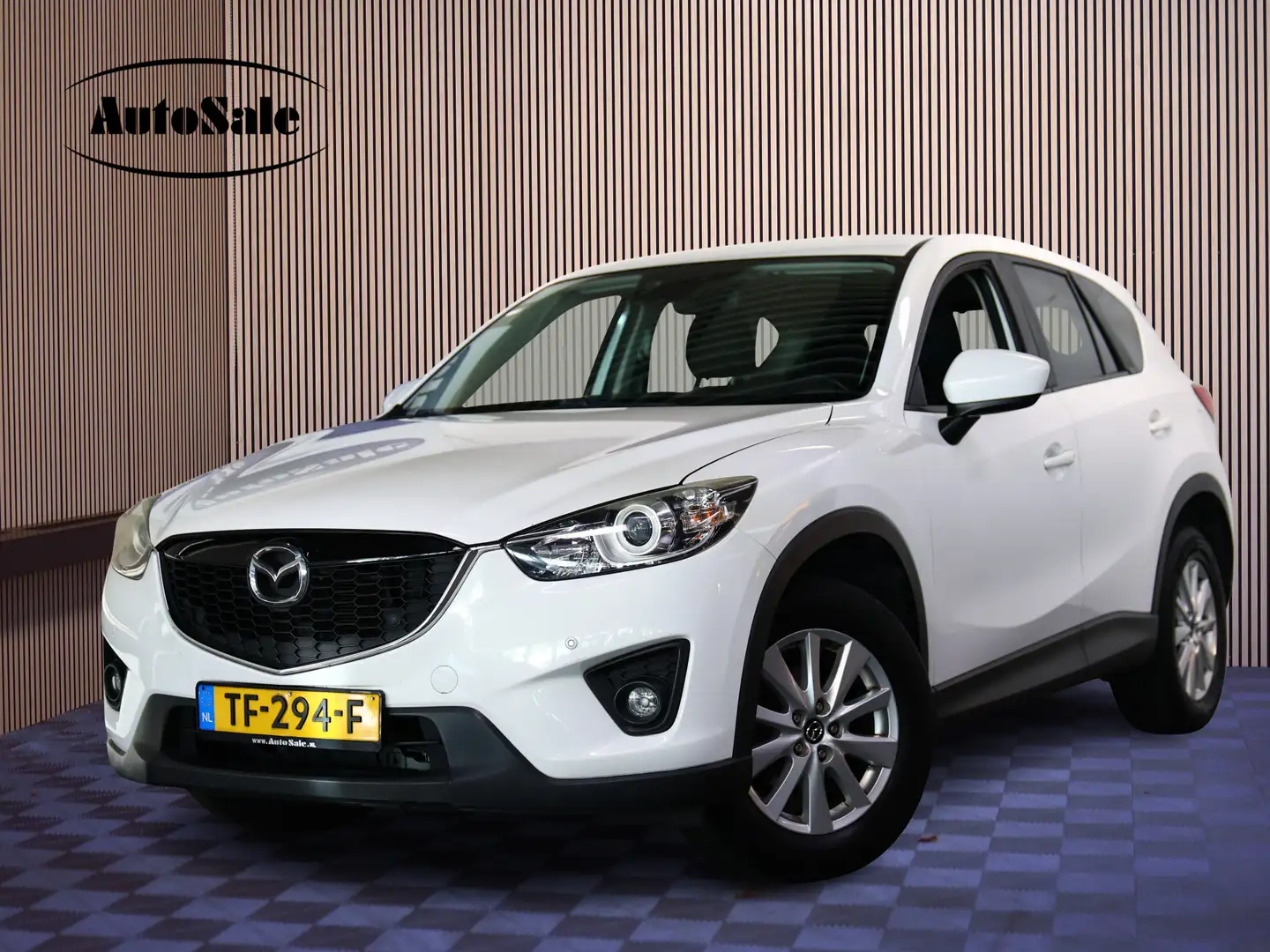 Mazda CX-5 2.0 4WD PDC CLIMA CRUISEC NAVI STOELVW '13 Wit - 1