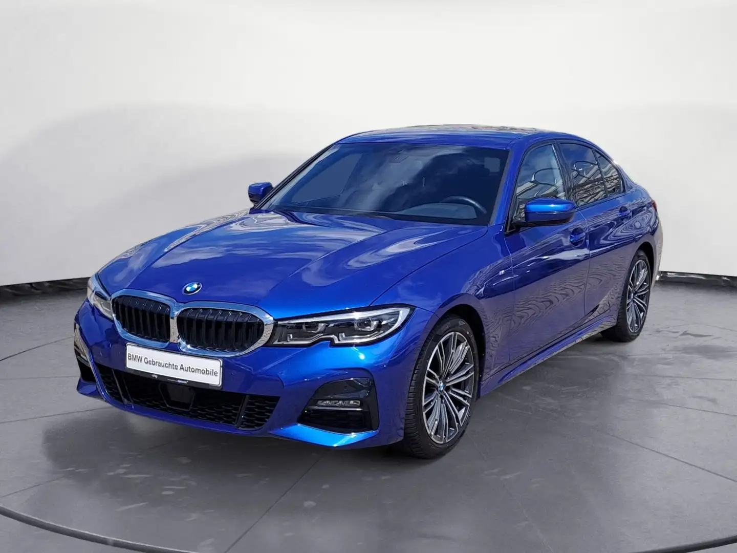 BMW 320 d xDrive M Sport Automatik Sport Aut. AHK Blau - 2