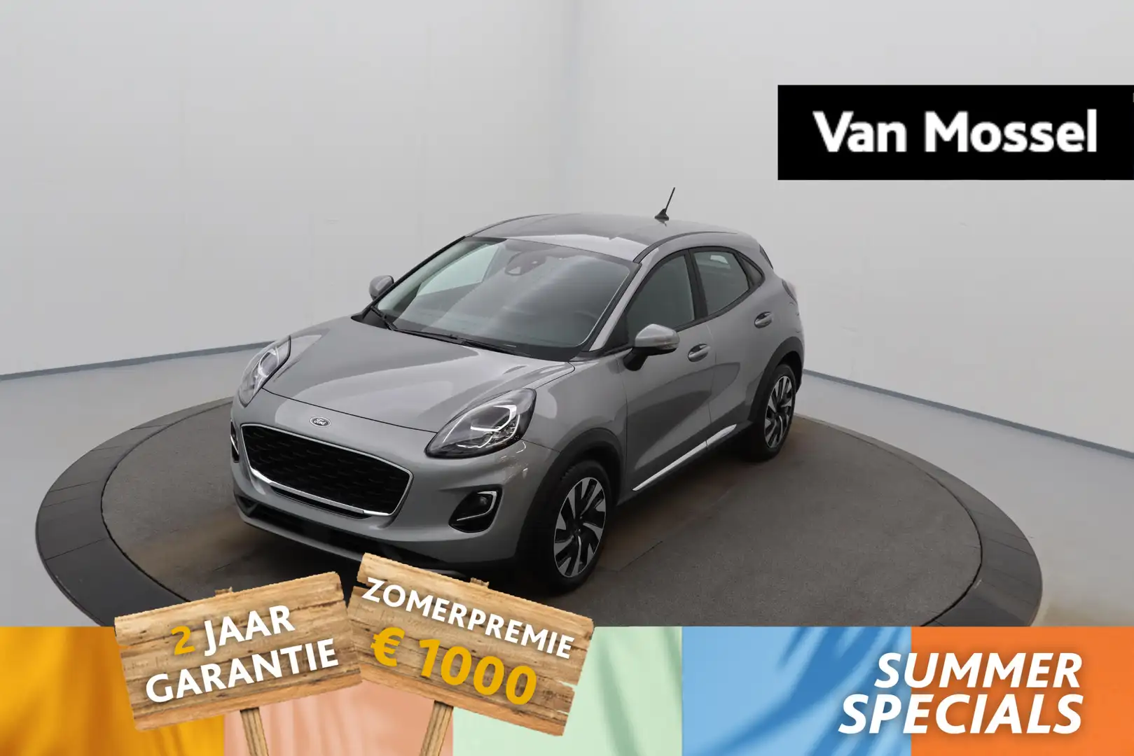 Ford Puma Titanium - Automaat - Winterpack - Carplay Grijs - 1