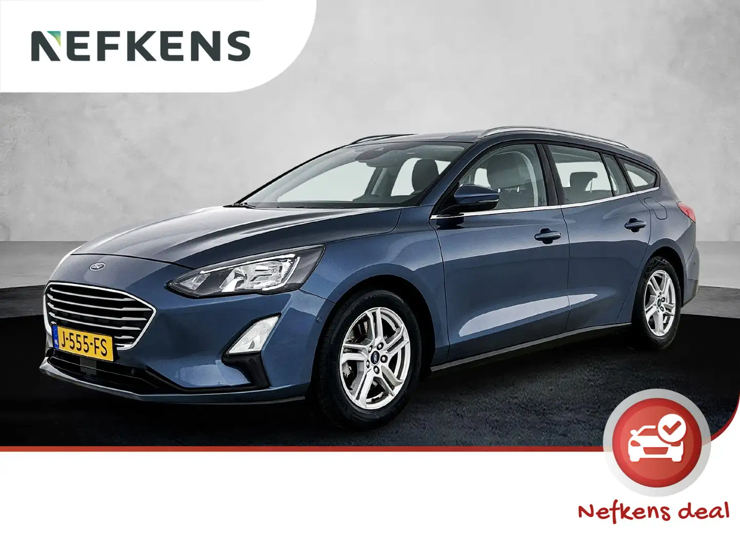 Ford Focus Wagon 100pk Trend Edition | 1ste eigenaar | Winter Bleu - 1