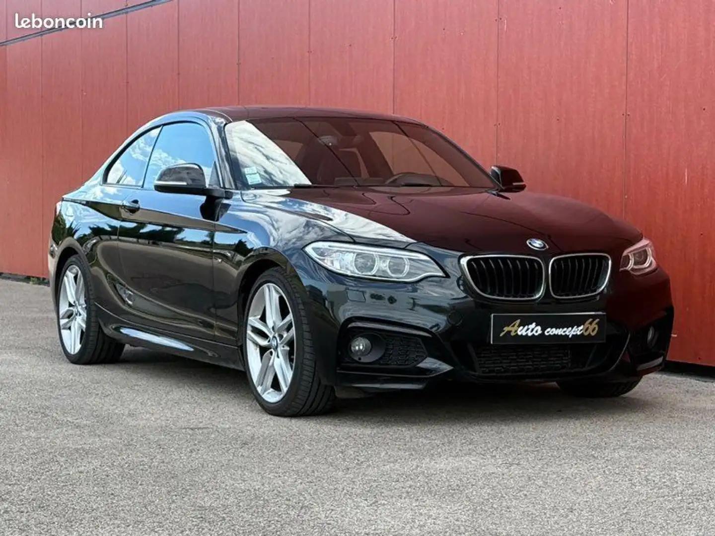 BMW 225 Serie F22 2.0 225D Coupé 224ch M Sport Noir - 1