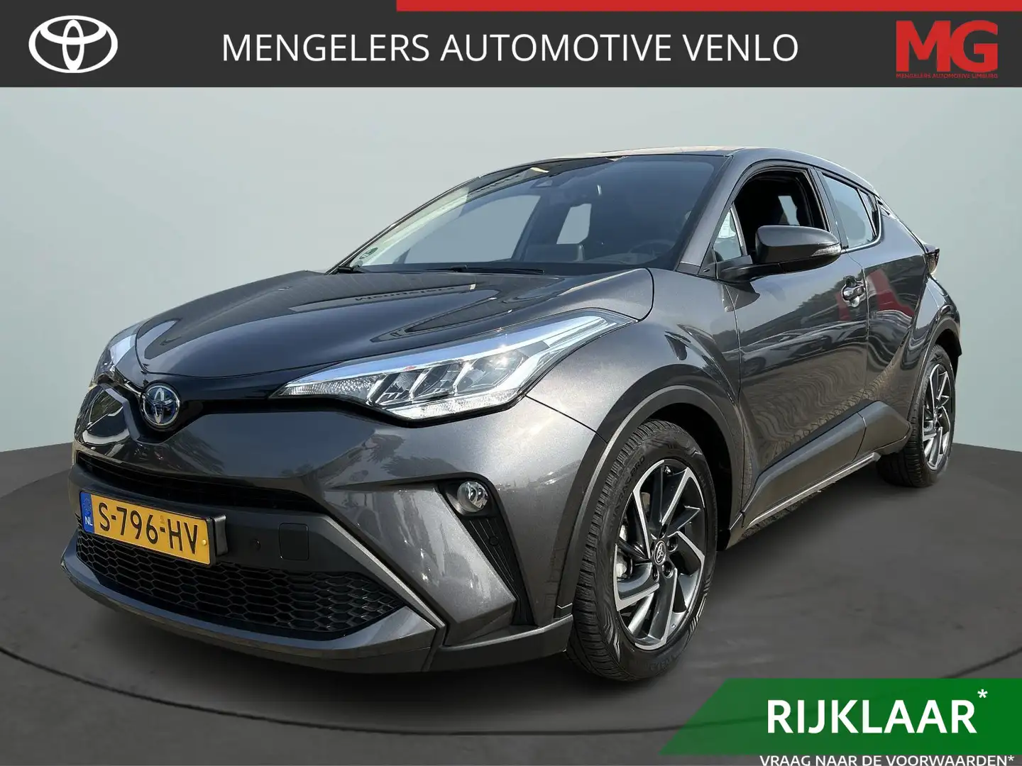 Toyota C-HR 2.0 Hybrid Dynamic | Rijklaar | Climate Control | Gris - 1