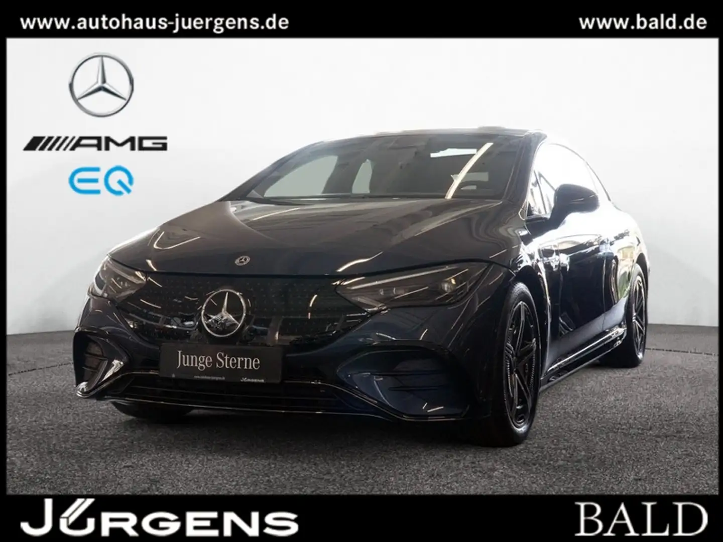 Mercedes-Benz EQE 500 4M AMG-Sport/Pano/Burm3D/Distr/360/Memo Blue - 2