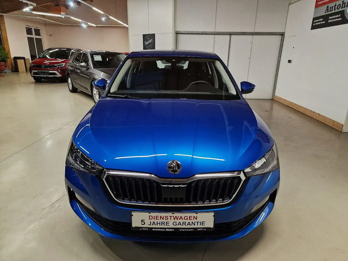 Skoda Scala Ambition Plus AHK 5JGAR SHZ SML PDC LED TE Blau - 2