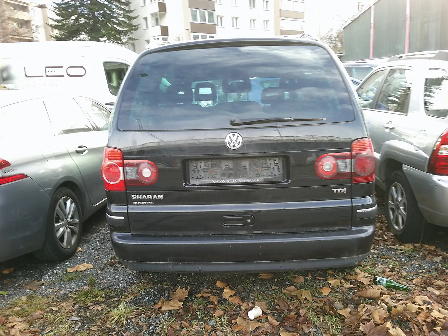Volkswagen Sharan Sportline Schwarz - 2