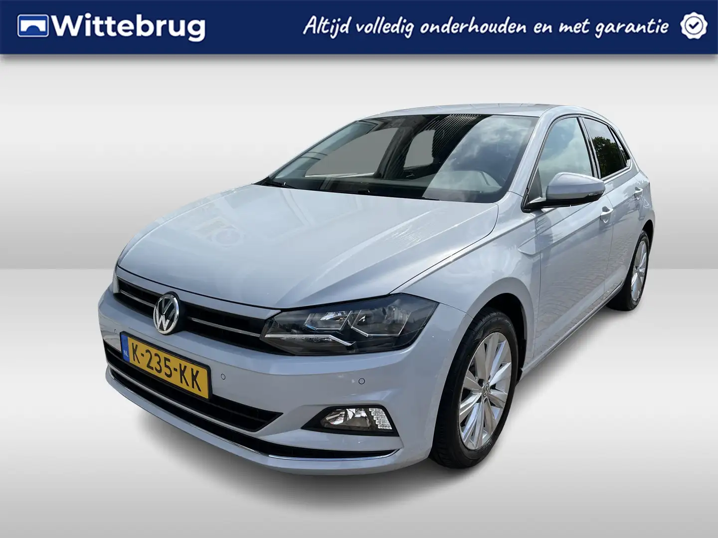 Volkswagen Polo 1.0 TSI Highline / PARK. SENSOREN V+A/ ACC/ APP-CO Blanc - 1