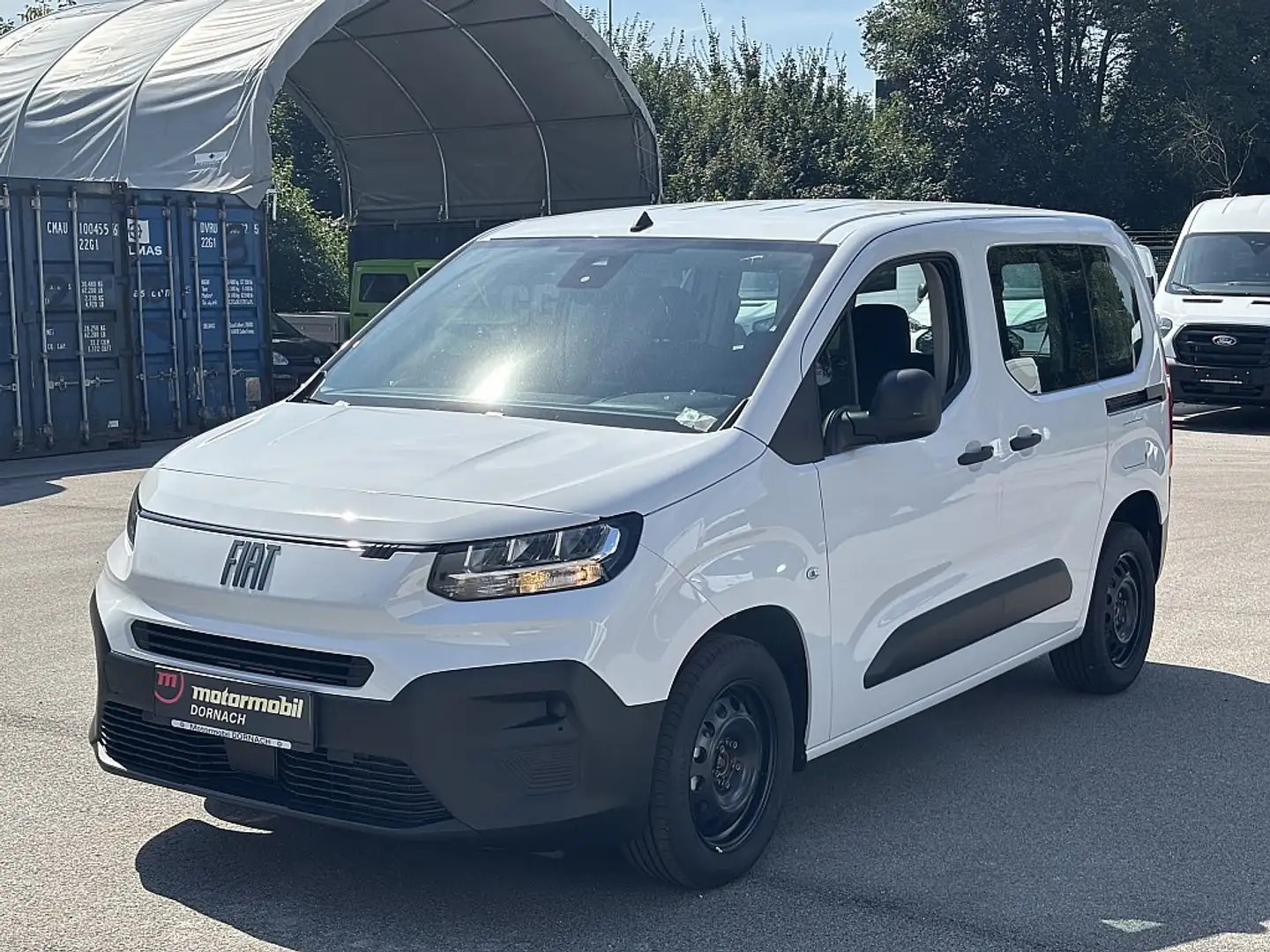 Fiat Doblo M BlueHDi 130 S&S 6-Gang-Manuell Weiß - 1