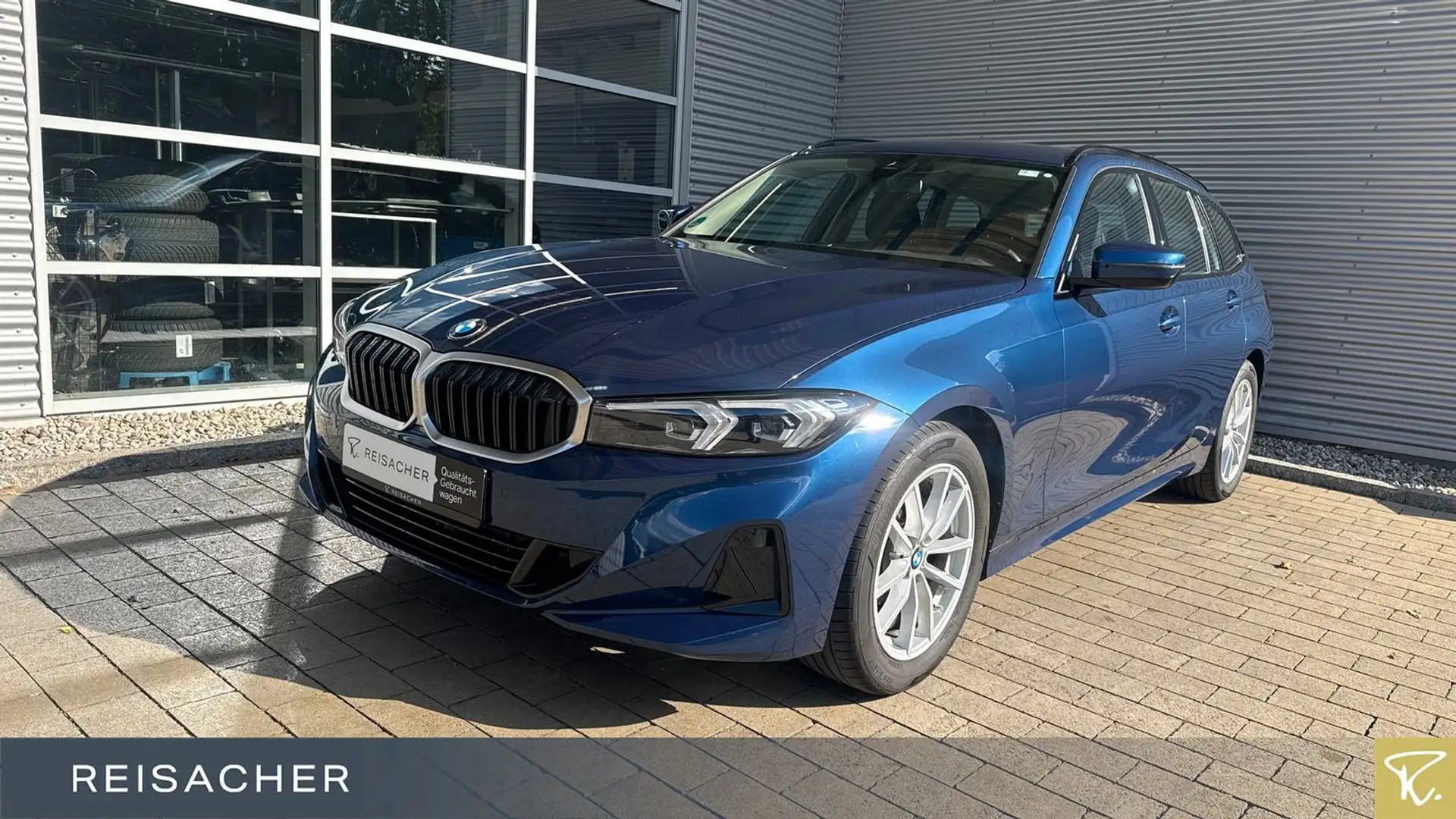 BMW 318 dA Touring Navi DAB Tempo PDC 17"LM Blau - 1