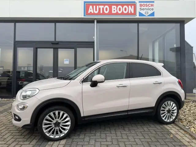 Fiat 500X 1.4T 140PK AUTOMAAT LOUNGE : NAVI/ KEYLESS/CLIMA/P