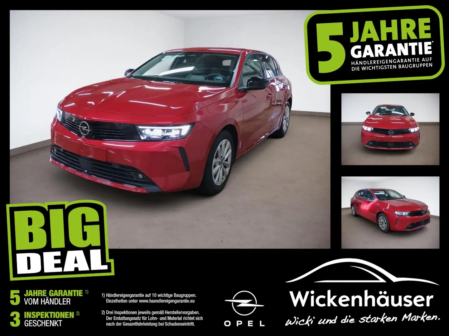 Opel Astra L Business Elegance ACC Totwinkel Navi Kam Rot - 1