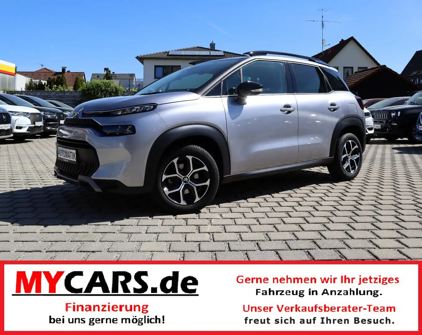 Citroen C3 Aircross Plus PureTech*130PS*Autom.*Navi* Grau - 1
