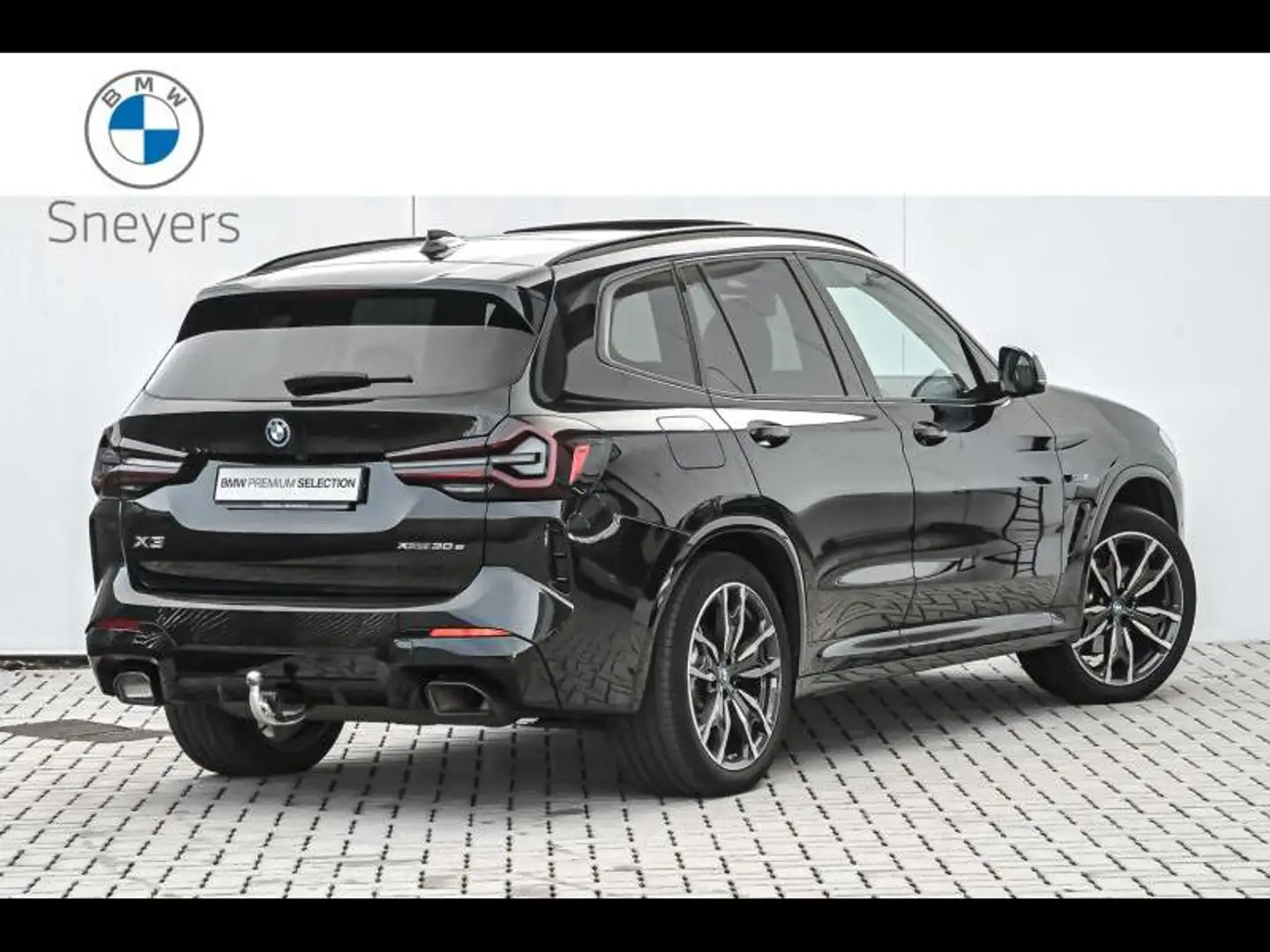 BMW X3 30e Zwart - 2