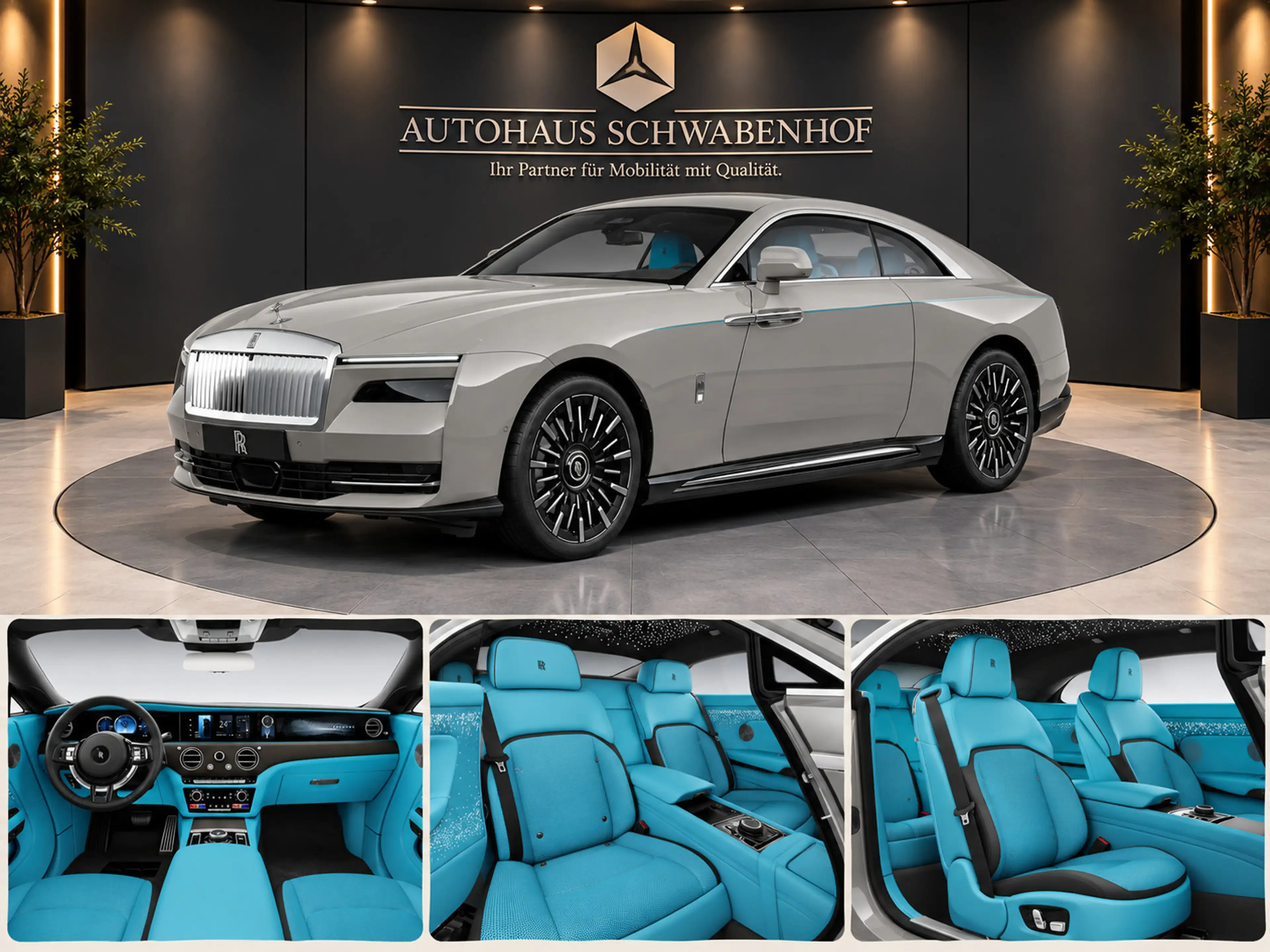 Rolls-Royce Series II | Tempest Grey | Turchese | Starlight Do