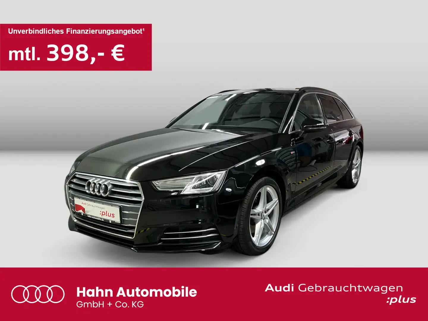 Audi A4 1.4 TFSI S line AHK Einparkh Sitzh Navi Zwart - 1