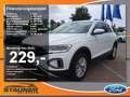 Volkswagen T-Roc 1.0 TSI Life Klimaautom. PDH SHZ Navi Білий - thumbnail 1