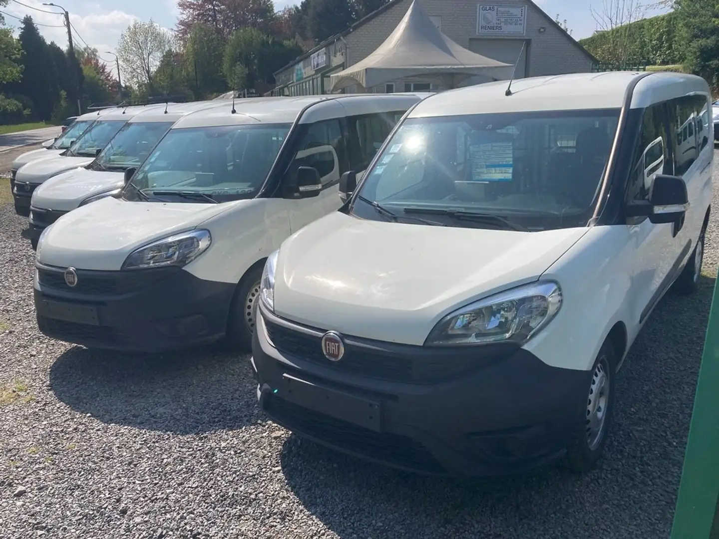 Fiat Doblo 6 x Maxi Chassis àpd/vanaf 7.650 € + TVA/BTW Blanc - 1