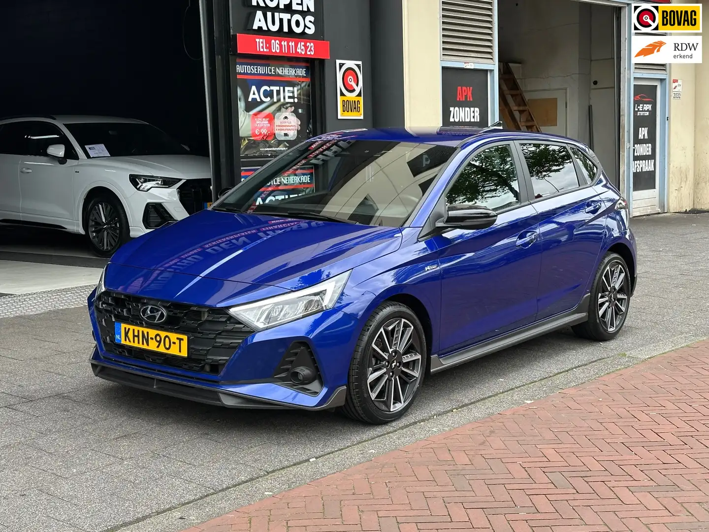 Hyundai i20 1.0 T-GDI N-Line Automaat Navi Camera Carplay Blauw - 1