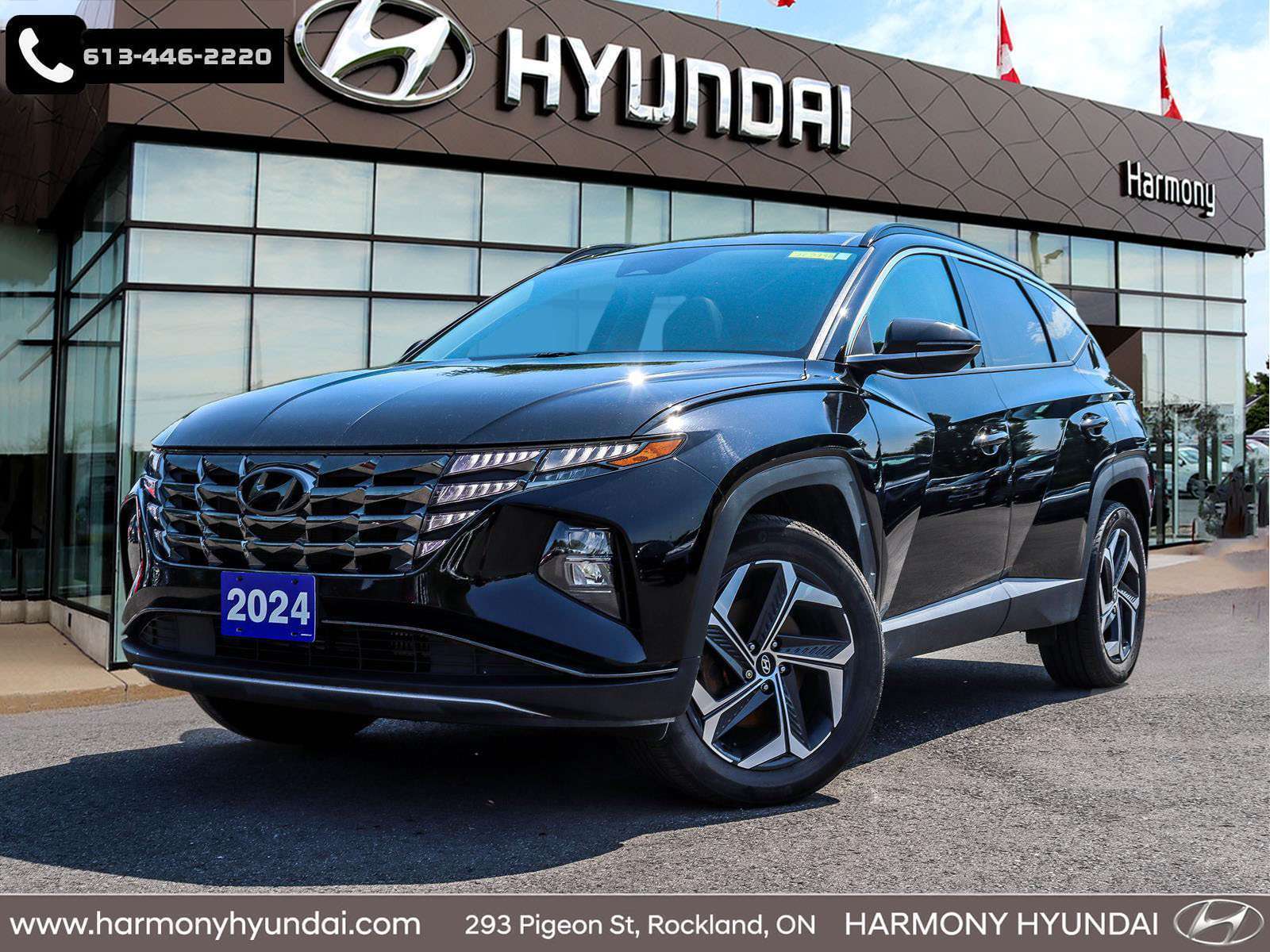 Black 2024 Hyundai Tucson Hybrid SUV / Crossover  6-Speed Automatic
