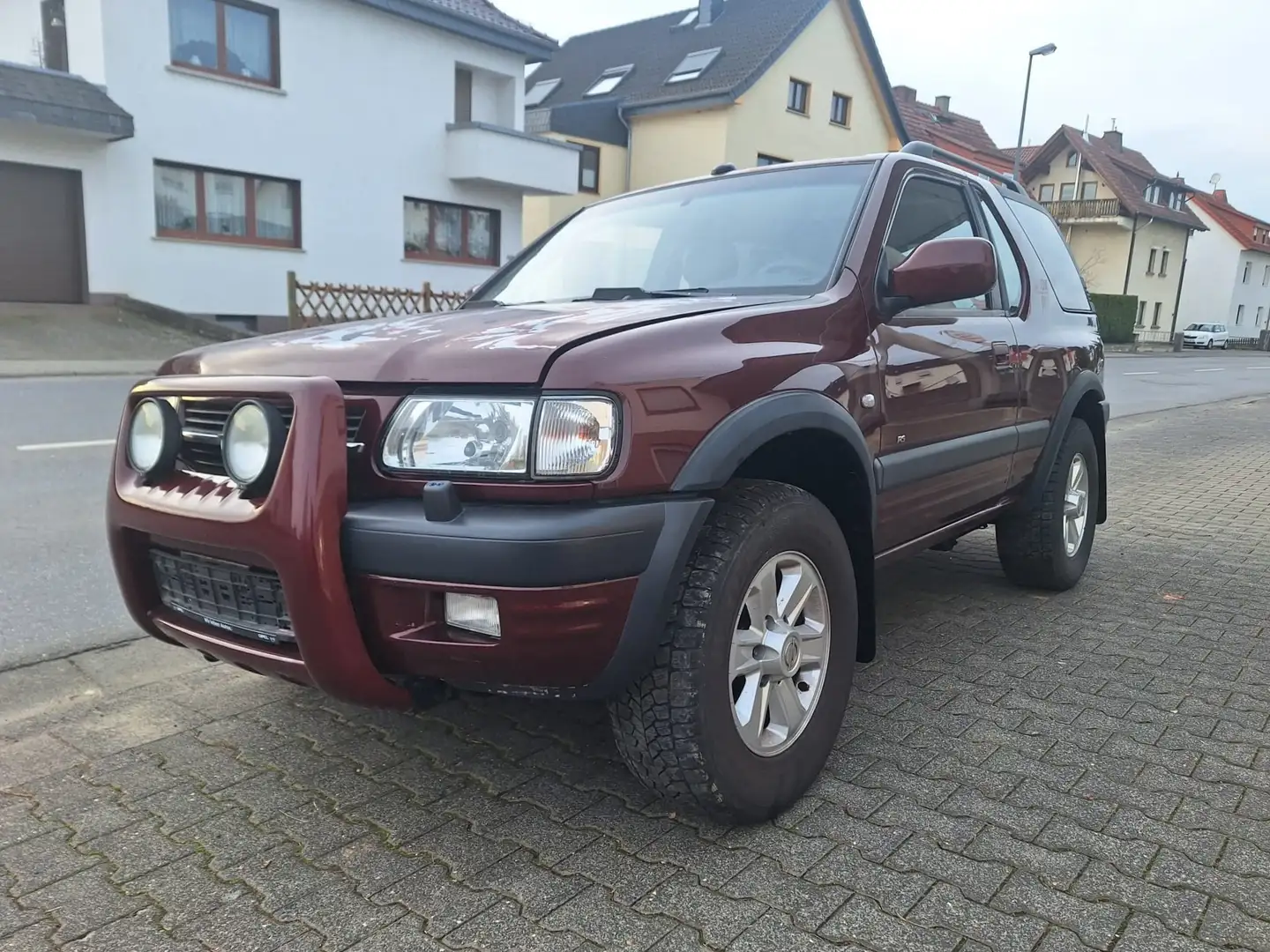 Opel Frontera 4x4 2.2 DTI Anhängerkuppl/1.Hand/Scheckheft/SHZ Rot - 1