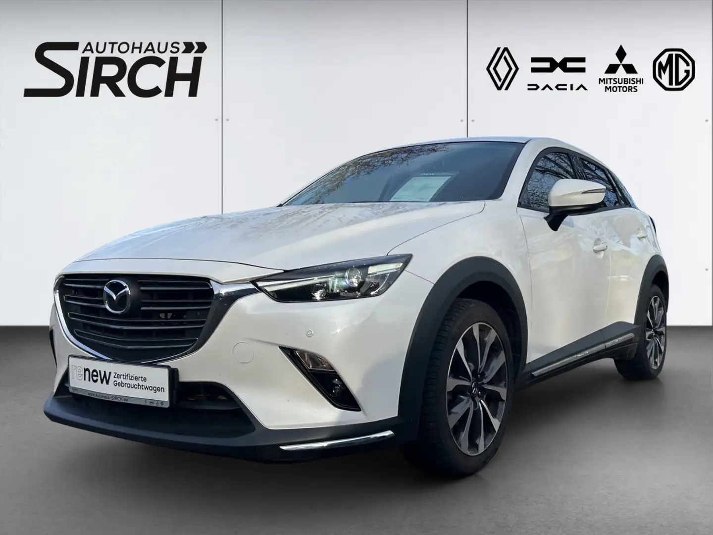 Mazda CX-3 SKYACTIV-G 121 Sports-Line*NAVI*LED* Weiß - 1