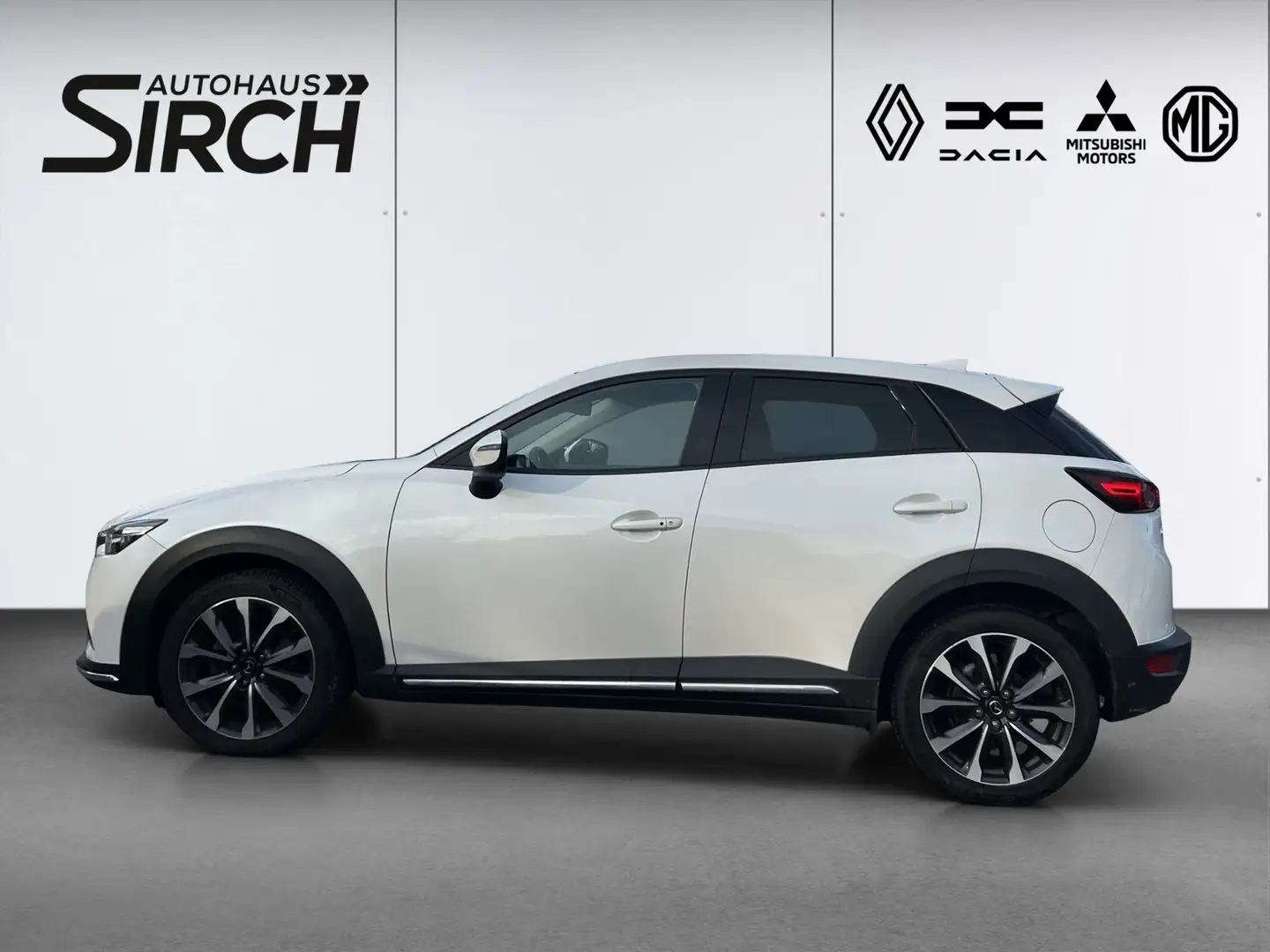 Mazda CX-3 SKYACTIV-G 121 Sports-Line*NAVI*LED* Weiß - 2