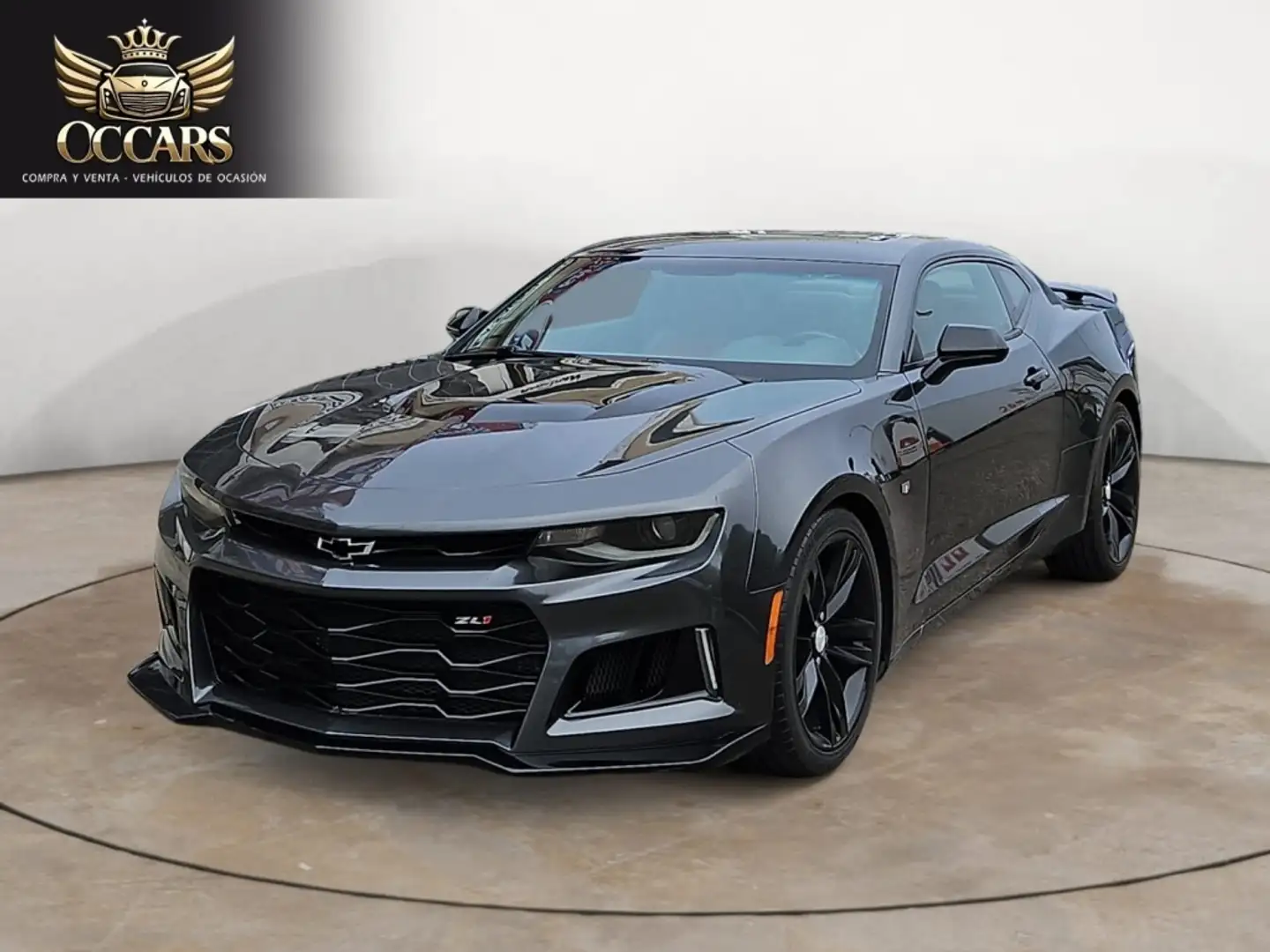 Chevrolet Camaro Coupé Aut. Gris - 1