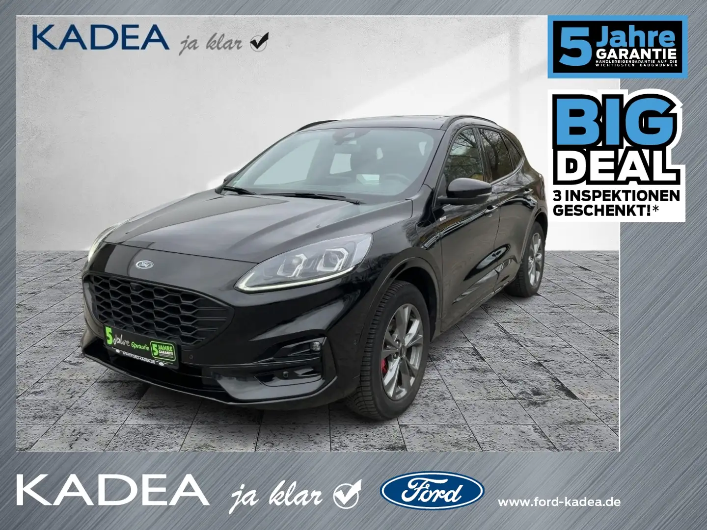 Ford Kuga 2.5 Duratec PHEV ST-Line X 5 Jahre Garantie Schwarz - 1