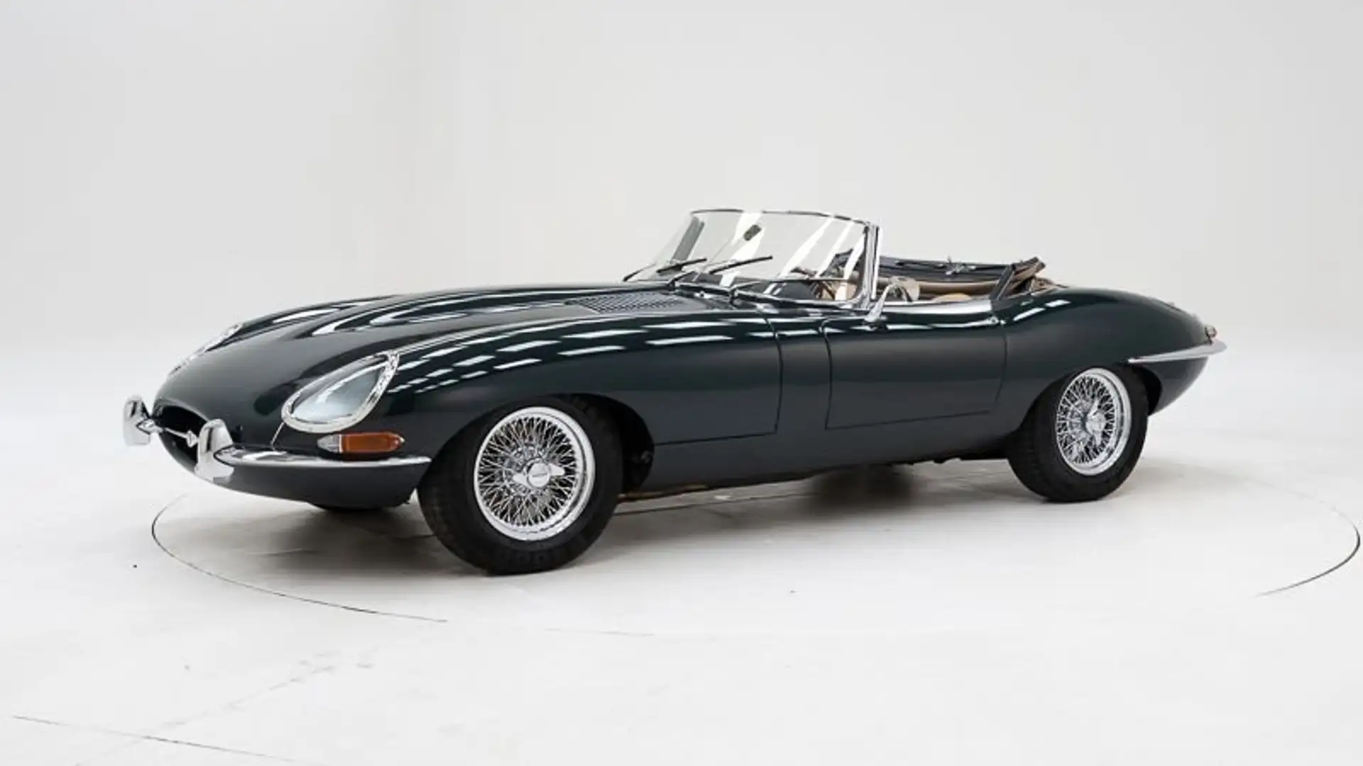 Jaguar E-Type 3.8 Series 1 OTS '62 CH77165 Groen - 1