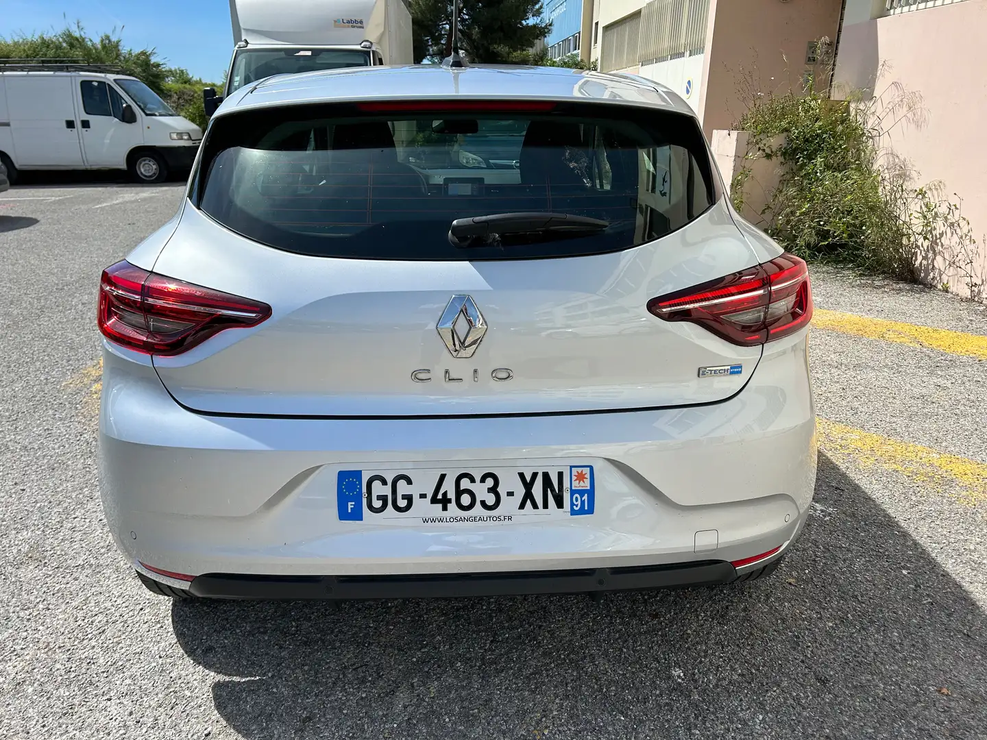 Renault Clio CLIO SOCIETE E-TECH 140 - 21N BUSINESS REVERSIBLE Argent - 2