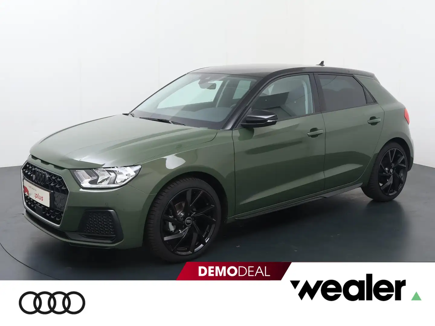 Audi A1 Sportback Advanced edition 25 TFSI S tronic Black Groen - 1