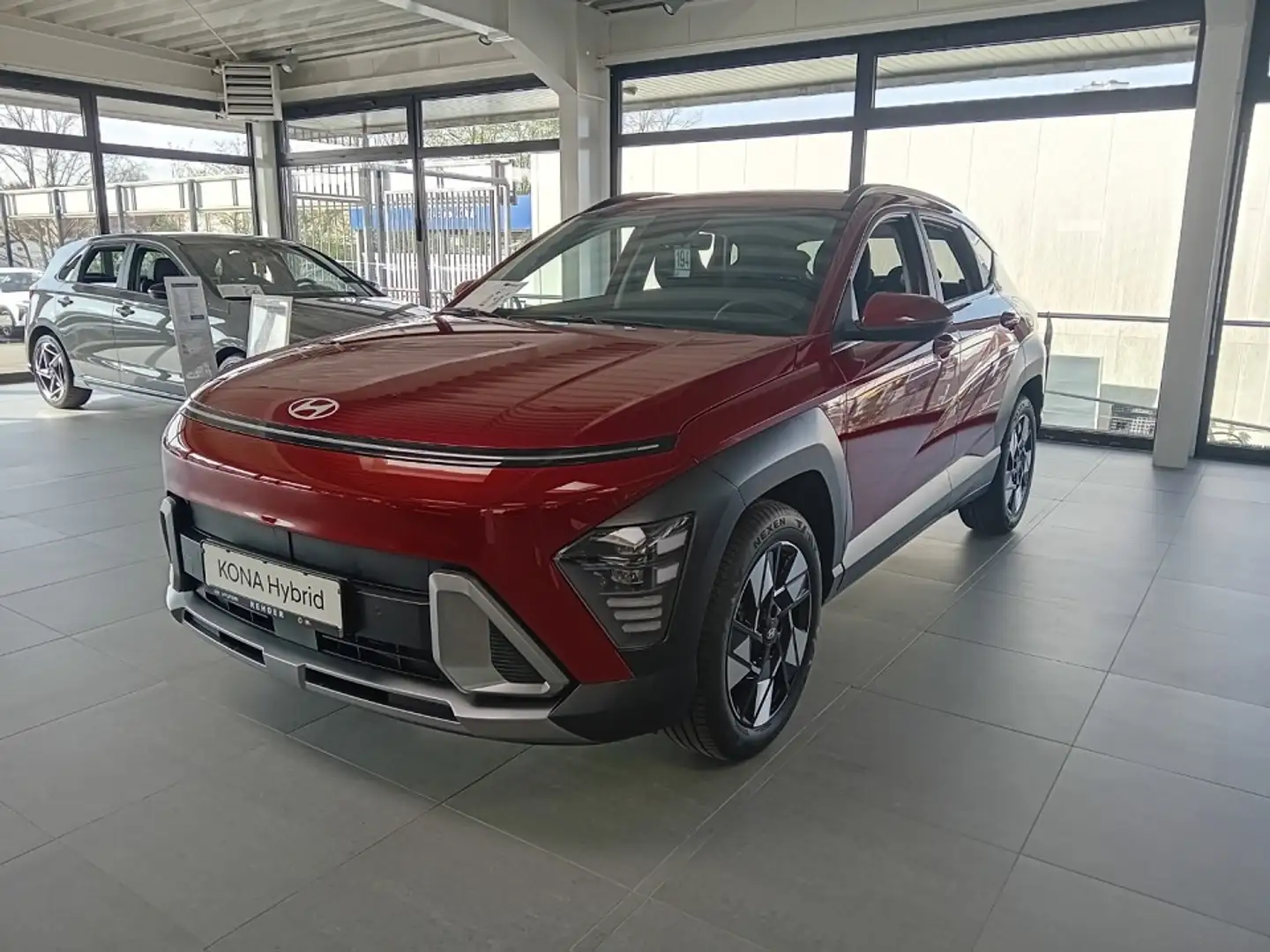 Hyundai KONA HEV 1.6 GDI 6-DCT TREND Licht-Paket Rood - 1