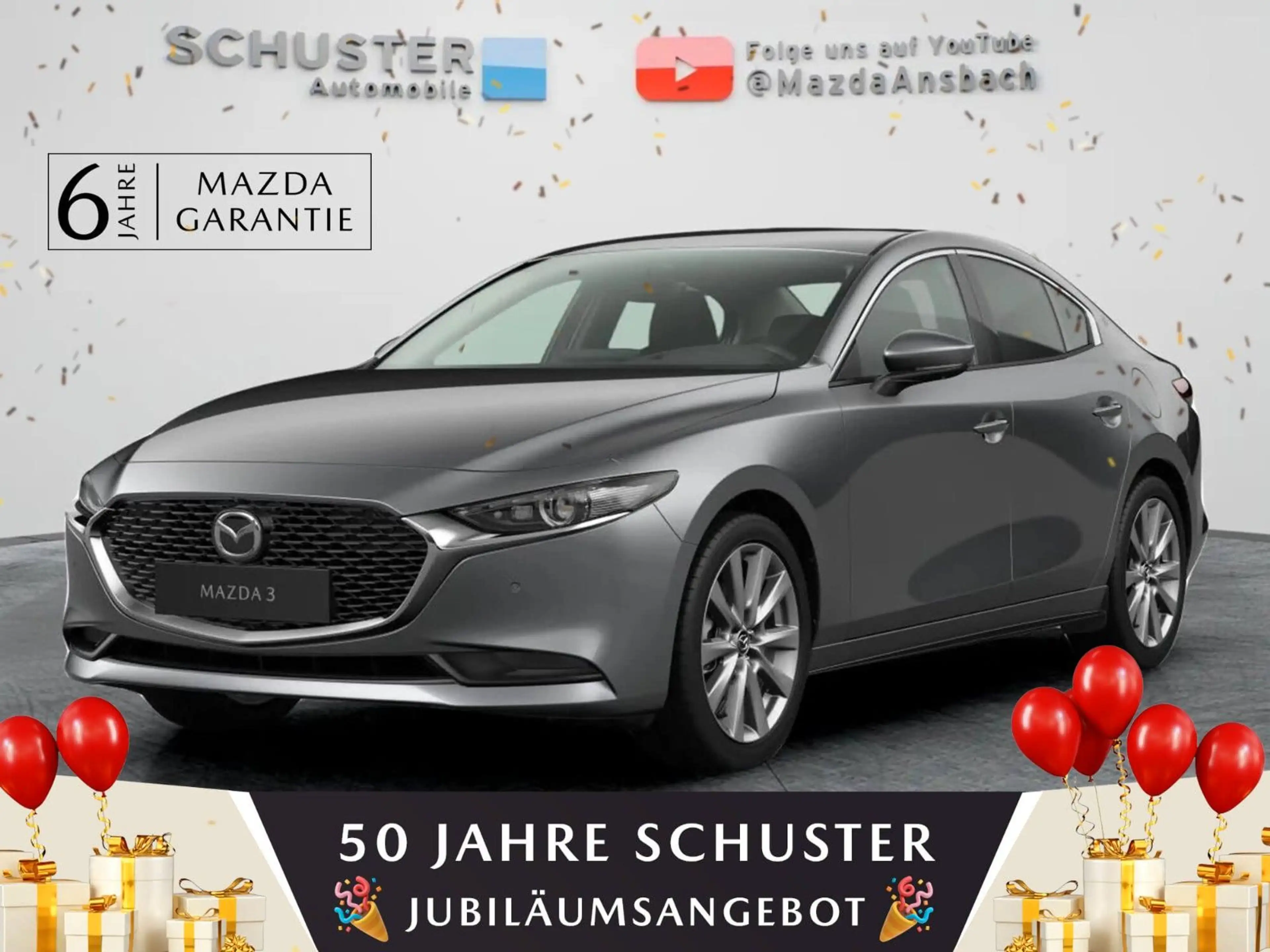 Mazda 3 2027 Fastback AG Excl 140PS 360°-K/Matrix/BOSE